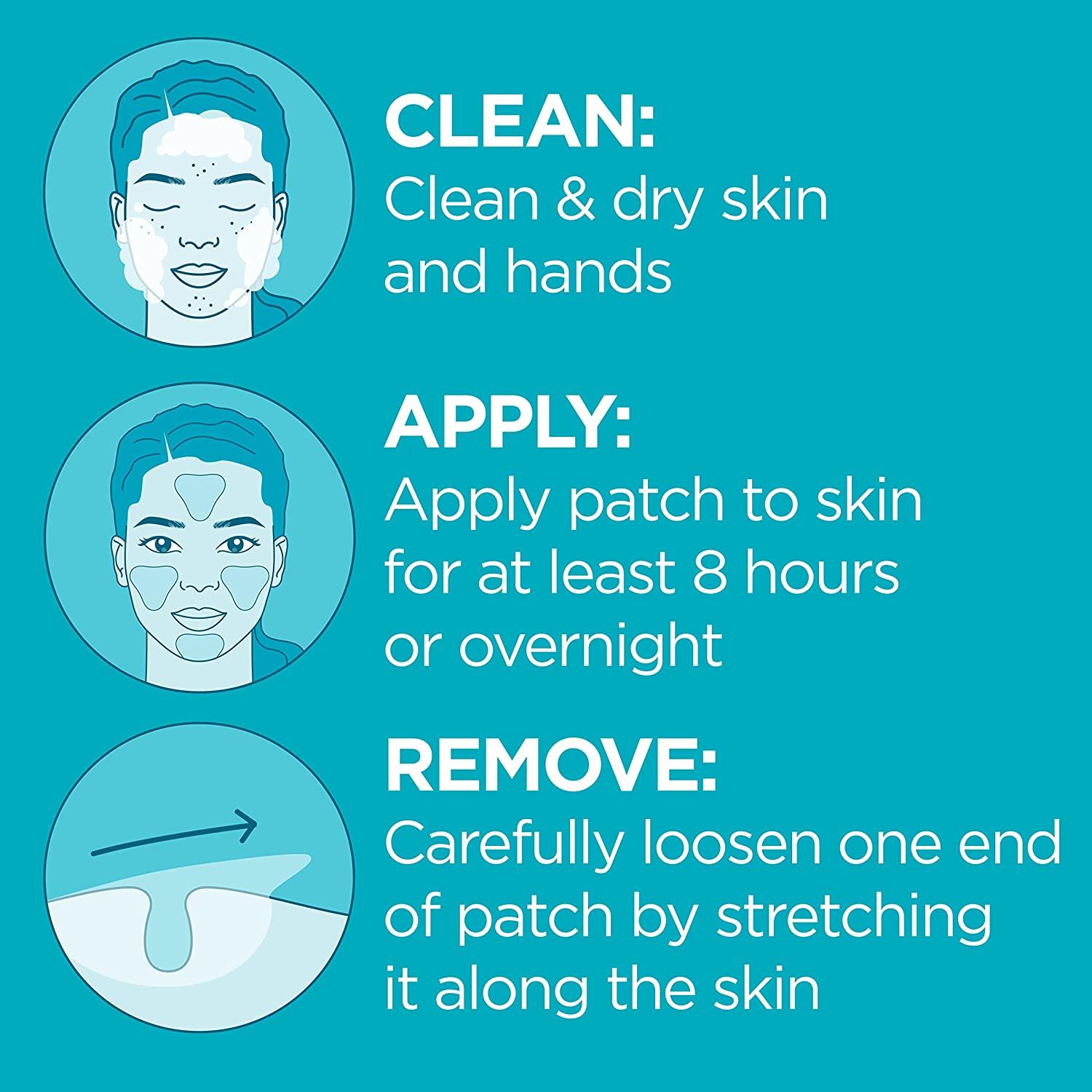 BandAid Brand Hydro Seal Acne Patches for Face, NonMedicated Acne