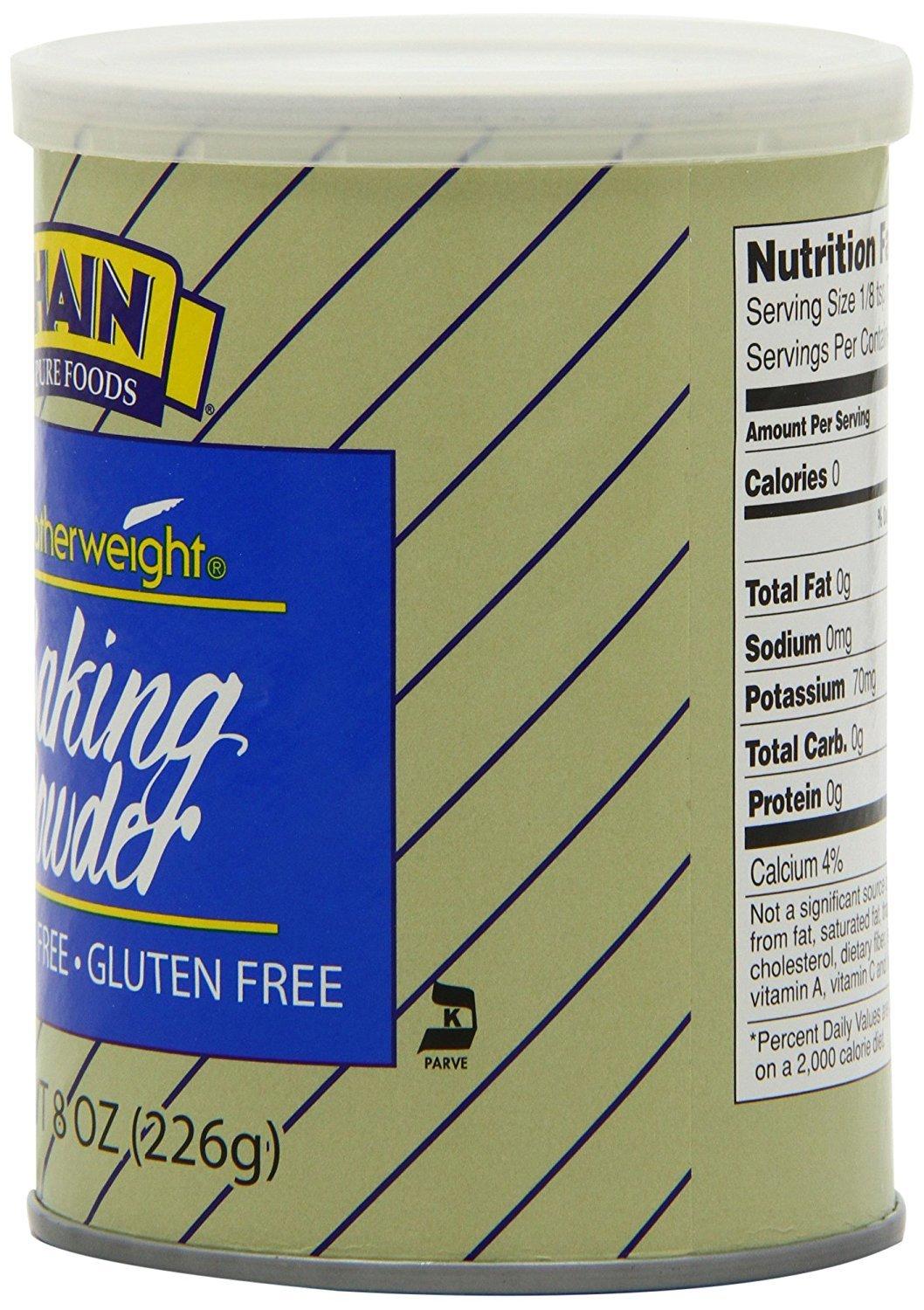 Hain Pure Foods GlutenFree Baking Powder Featherweight, 8 oz