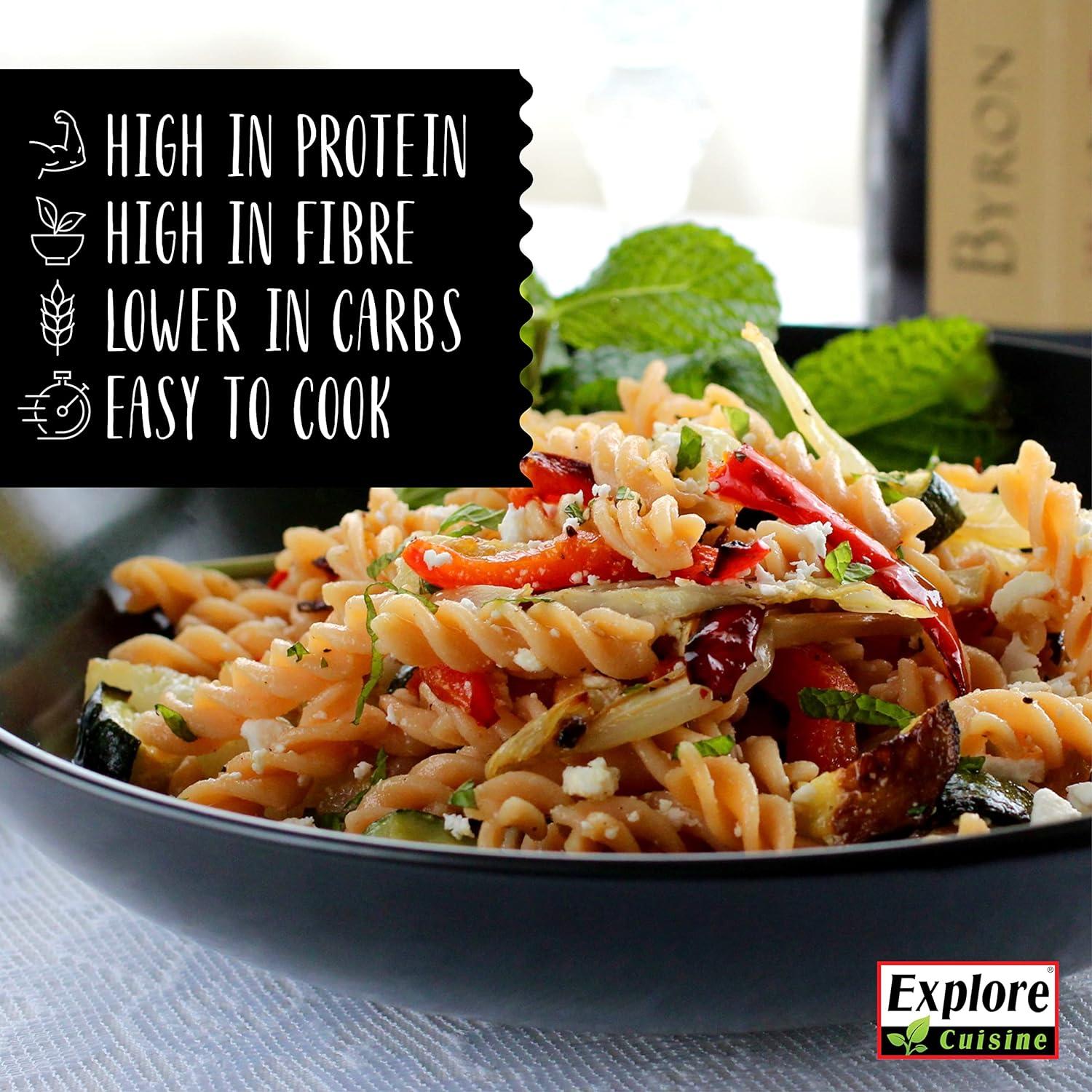 Explore Cuisine Gluten Free Plant Pasta Chickpea Fusilli Organic Low