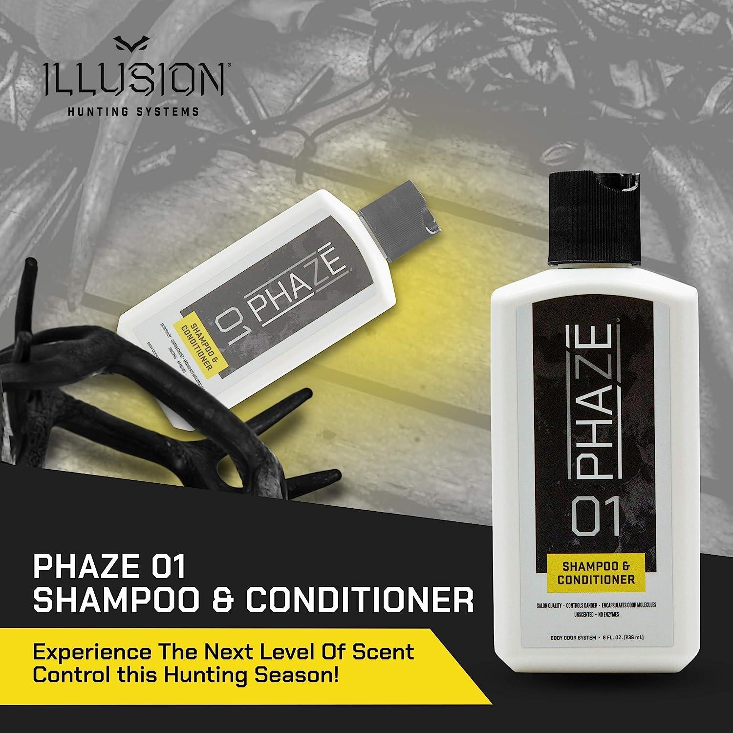 PhaZe 1 Shampoo + Conditioner 1 Deer Hunter's Scent Elimination