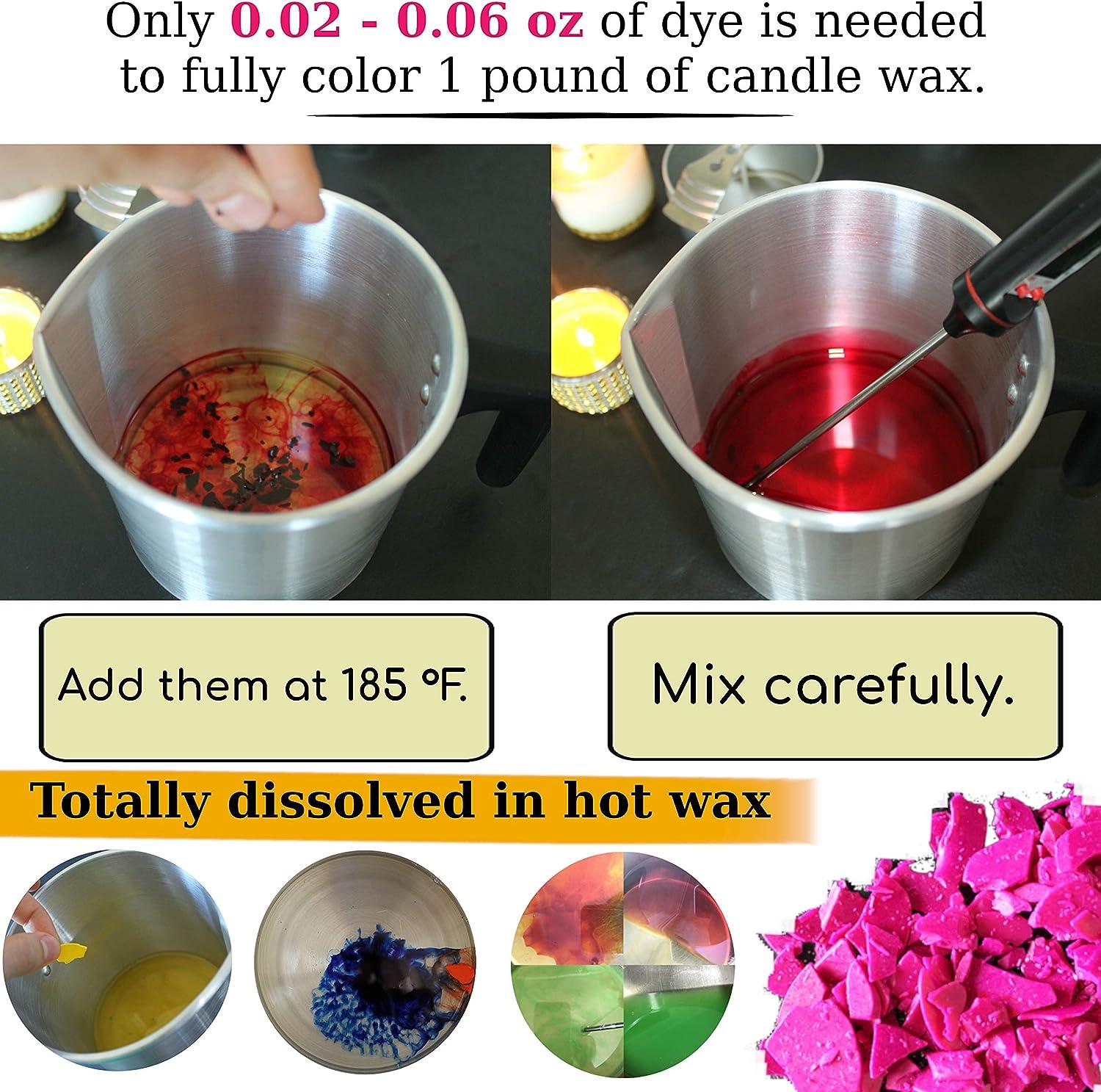 Cozyours Candle Dyes for Candle Making (Dye Flakes)