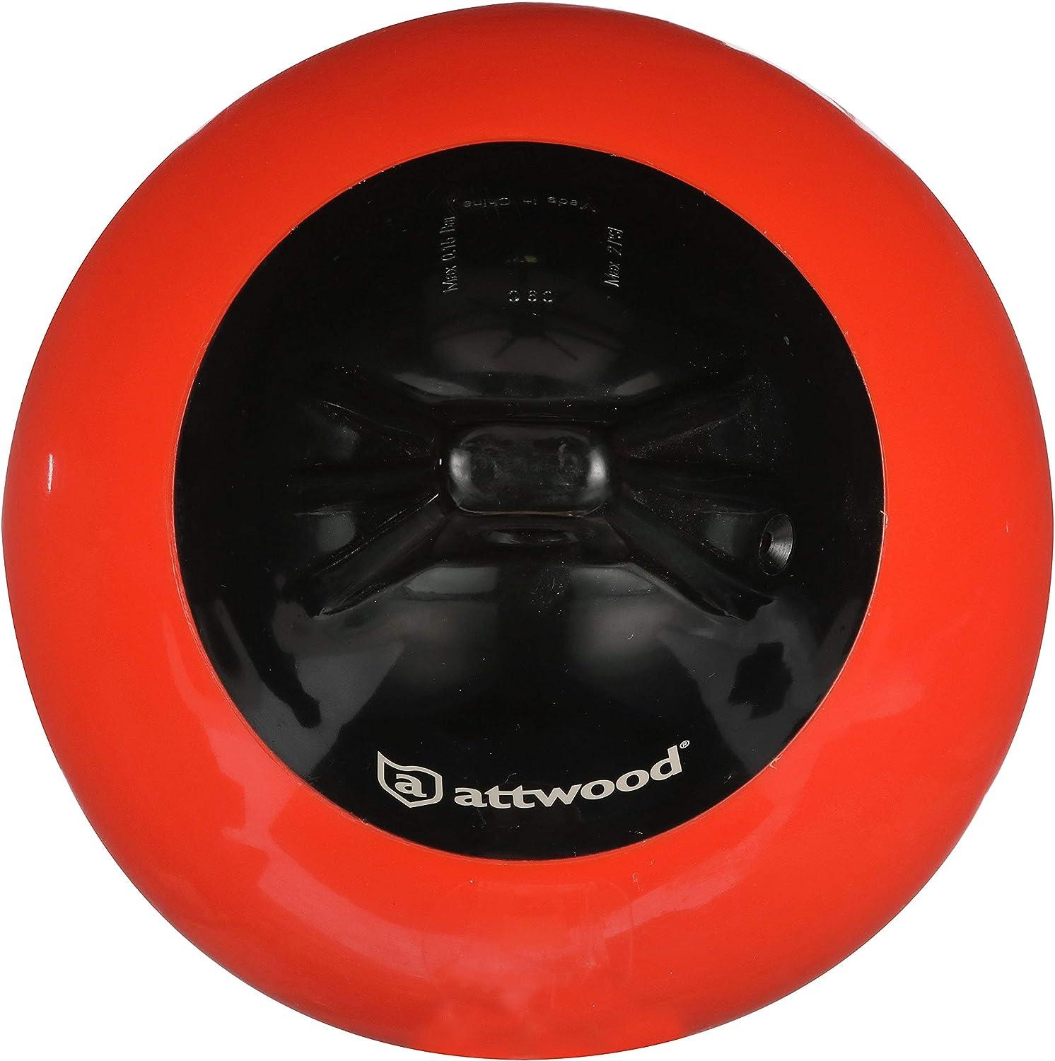 Attwood 93504 Anchor Buoy, 9 Inches Long, HeavyDuty MarineGrade
