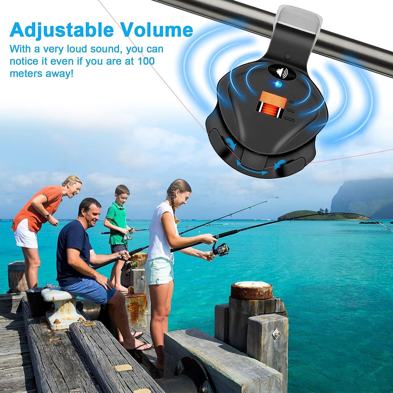 4 PCS Fish Bite Alarm with LED Indicator Light | Adjustable Volume & Sensitivity | Clip On Fish Rod Bait for Freshwater, Saltwater, Ice Fishing | Buy Now with Express International Delivery | GoSupps.com 4 PCS Fish Bite Alarm with LED Indicator Light | Adjustable Volume & Sensitivity | Clip On Fish Rod Bait for Freshwater, Saltwater, Ice Fishing | Buy Now with Express International Delivery | GoSupps.com