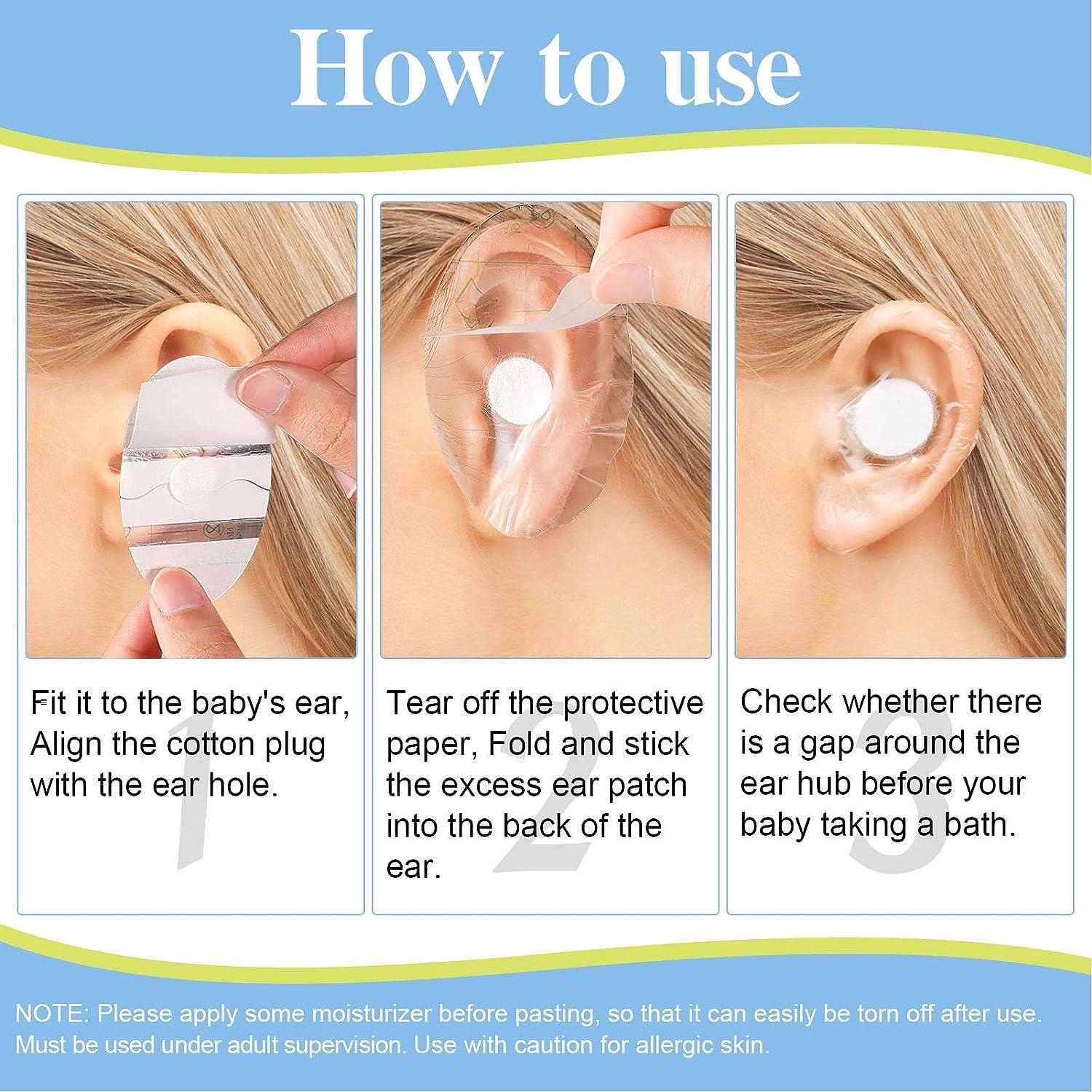 Waterproof Pu Membrane, Invisible Ear Stickers, Swimming Ear