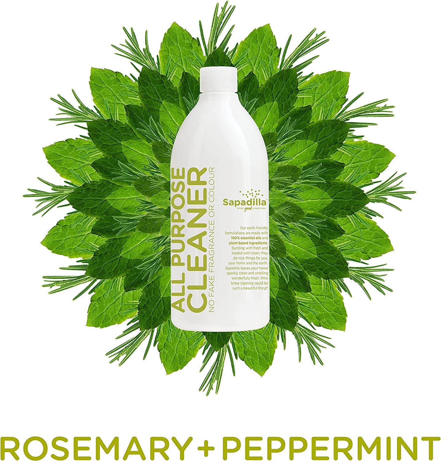 Sapadilla Rosemary + Peppermint Biodegradable AllPurpose Cleaner