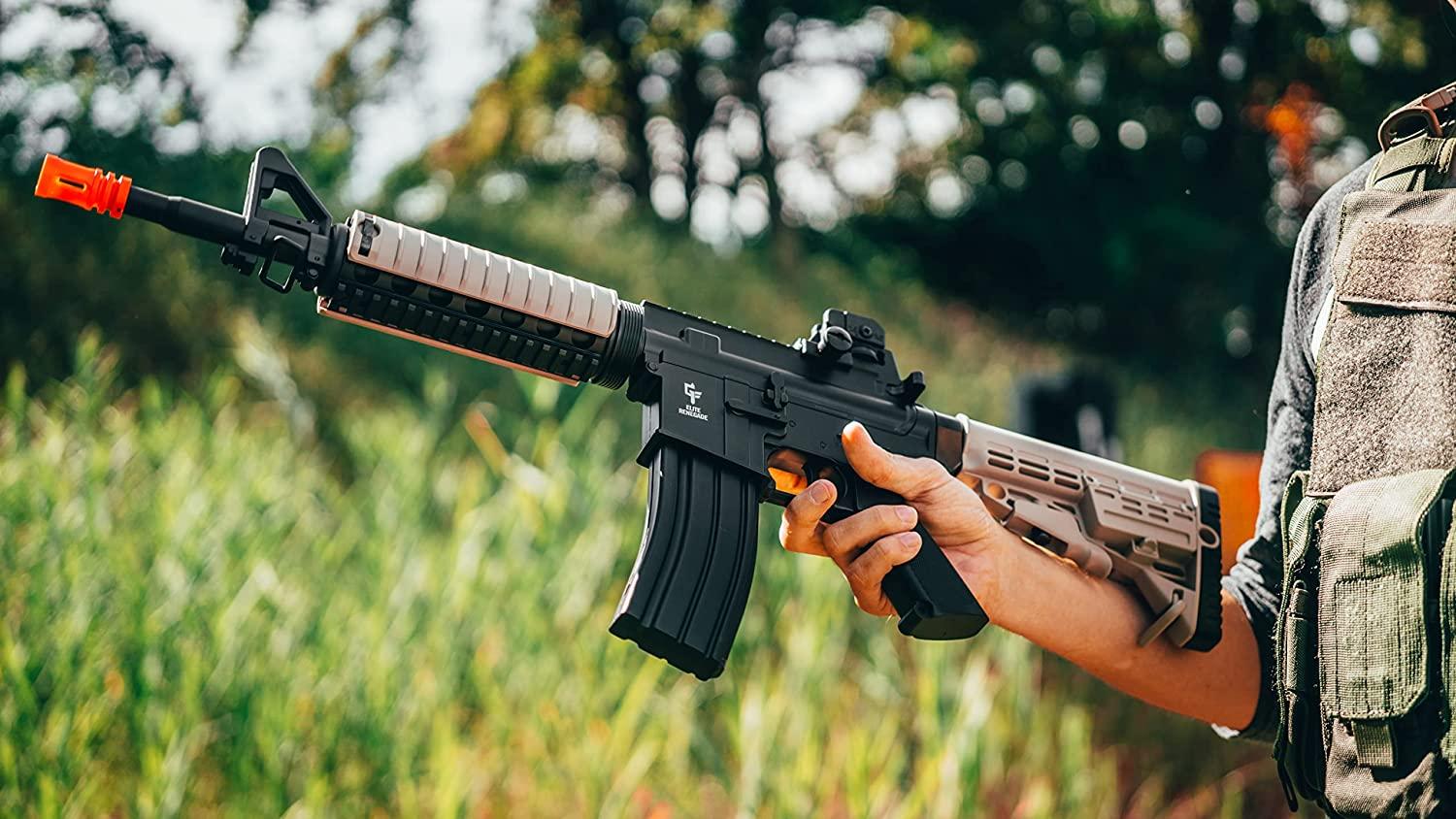 GAME FACE GFR37PKT Warrior Protection Airsoft Rifle & Pistol Kit with