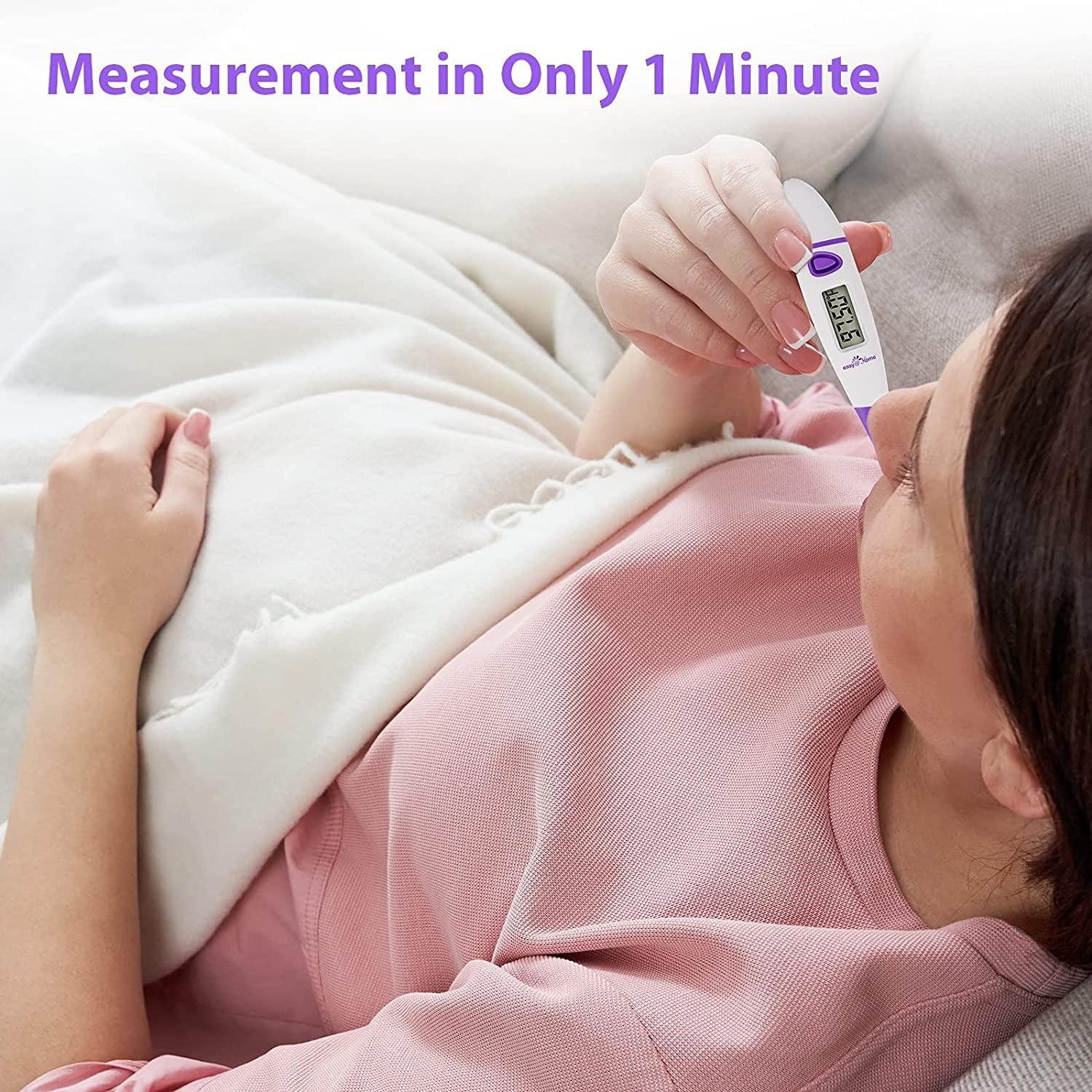 EasyHome Basal Body Thermometer BBT for Fertility Prediction with Memory Recall Accurate