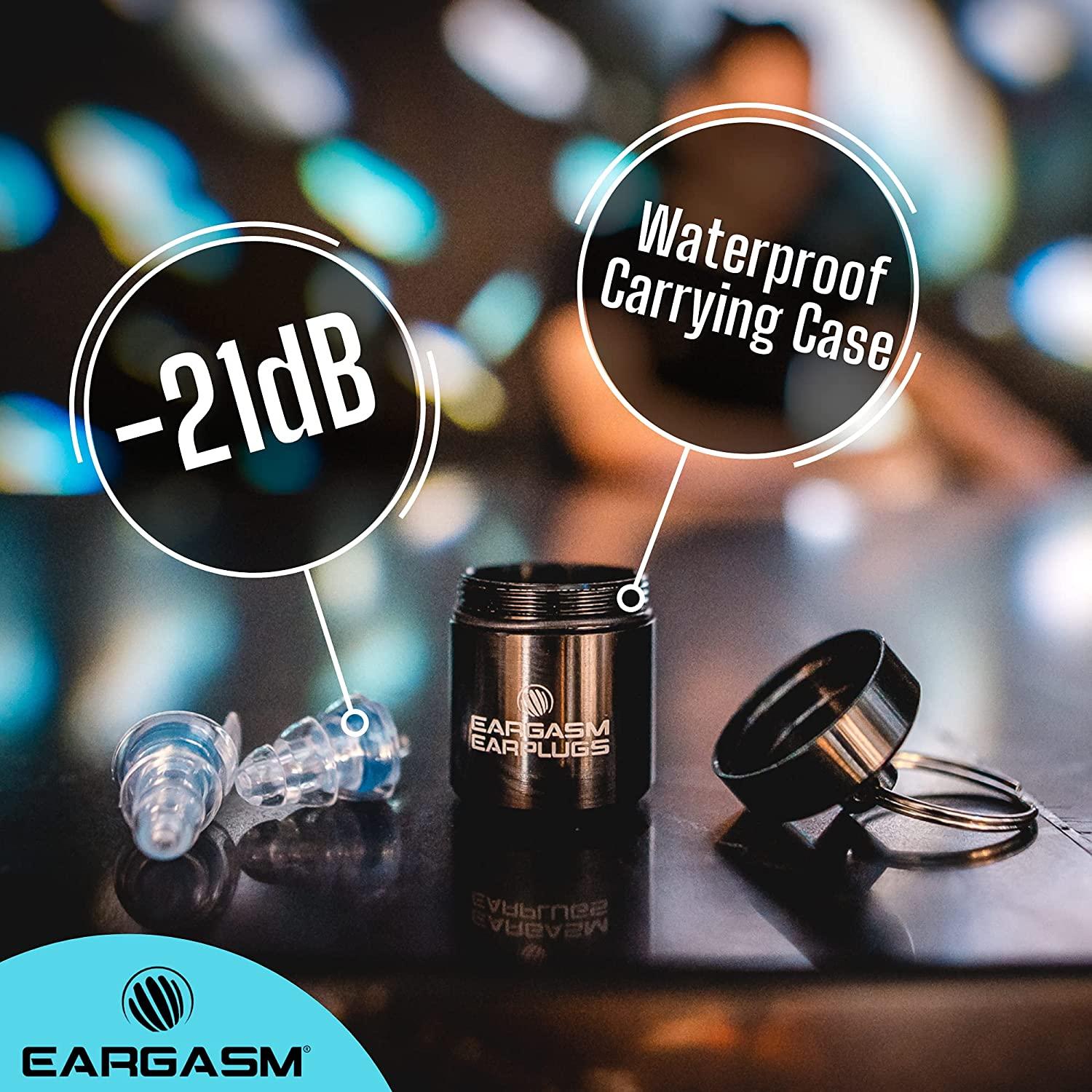 Eargasm High Fidelity Earplugs for Concerts Blue (Premium Gift Box