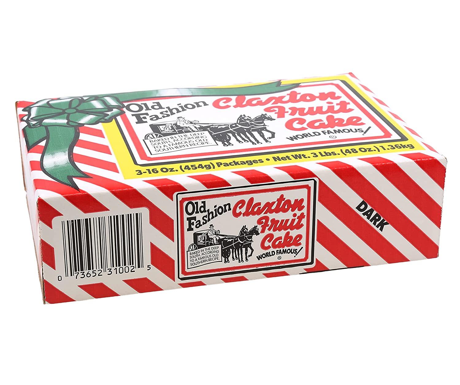 Claxton Fruit Cake 31 Lb. Dark Recipe