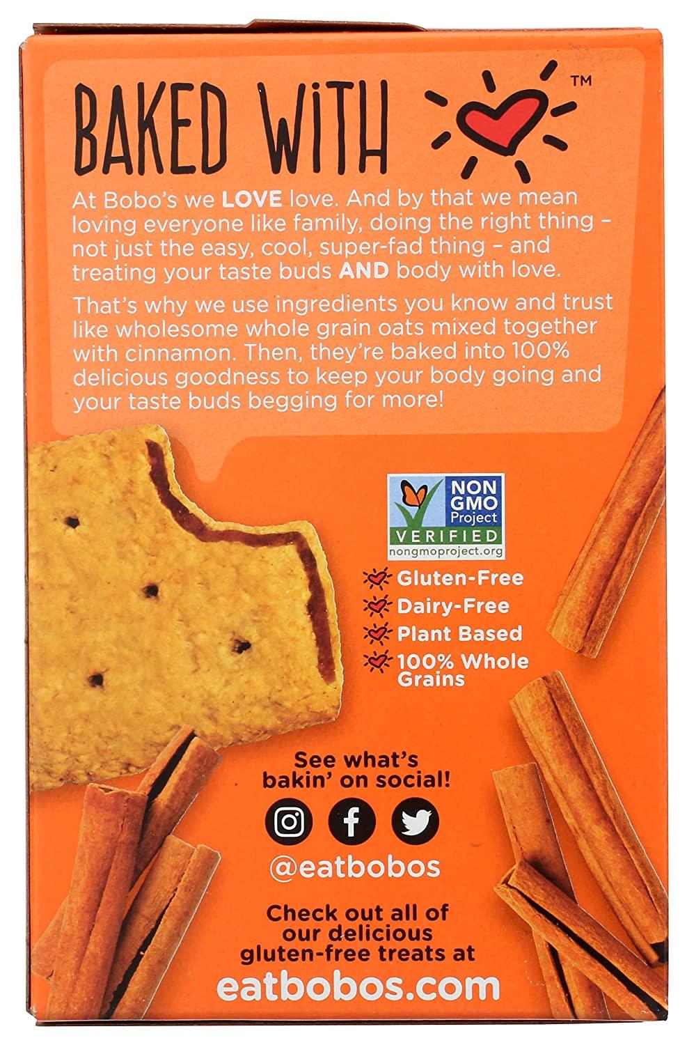Bobo's Oat Bars Cinnamon Brown Sugar Toaster Pastry 6.6 OZ