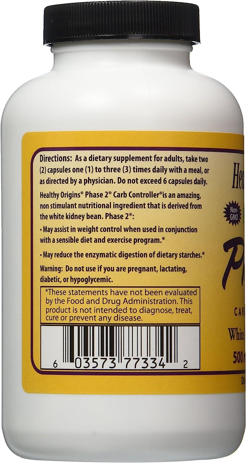 Healthy Origins Phase 2 Carb Controller 180 Caps