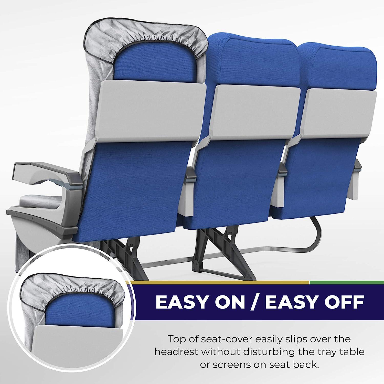 Waterproof SeatShield Disposable Airplane Covers - Portable