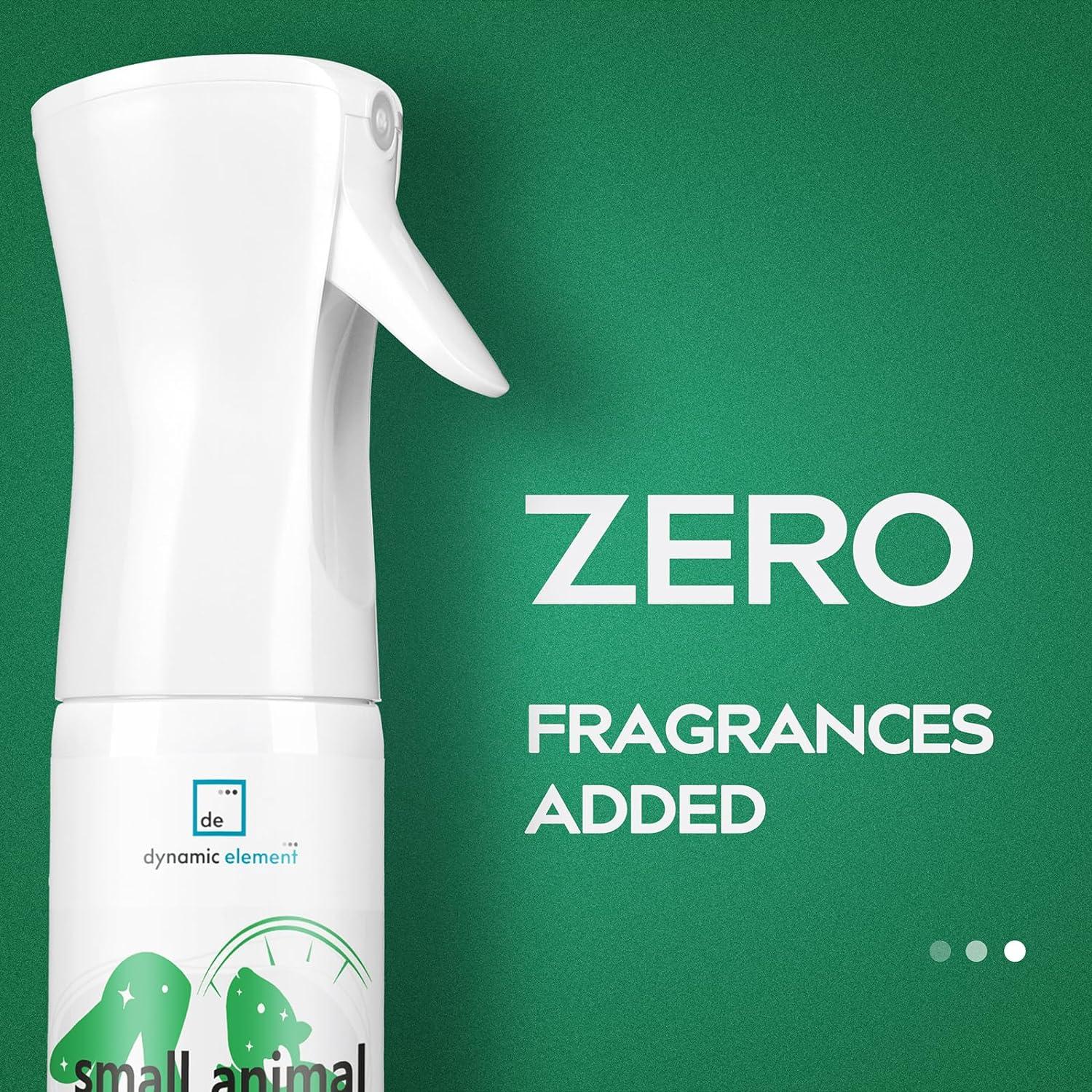 Small Animal Cage Deodorizer Spray 266ml - Unscented Mineral-Based ...