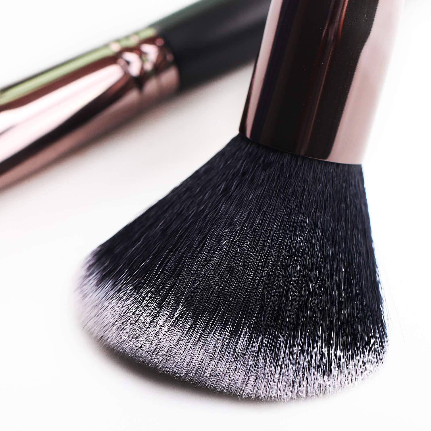 Refand Makeup Brushes 29 Piece Professional Makeup Brush Set Premium Kabuki Foundation Blending Brush Face Powder Blush Concealers Eye Shadows Make U