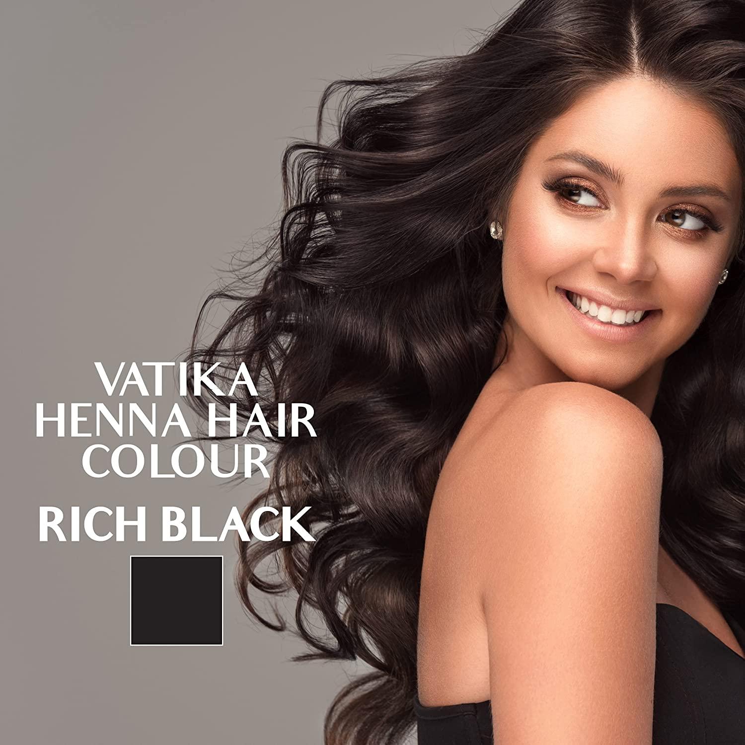 Dabur Vatika Henna Hair Color (Rich Black)