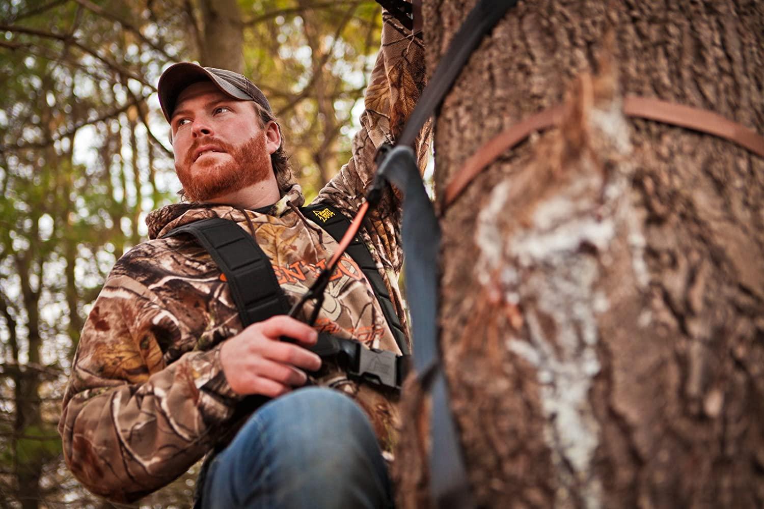 Hunter Safety System LCS Lineman's Climbing Strap, Black