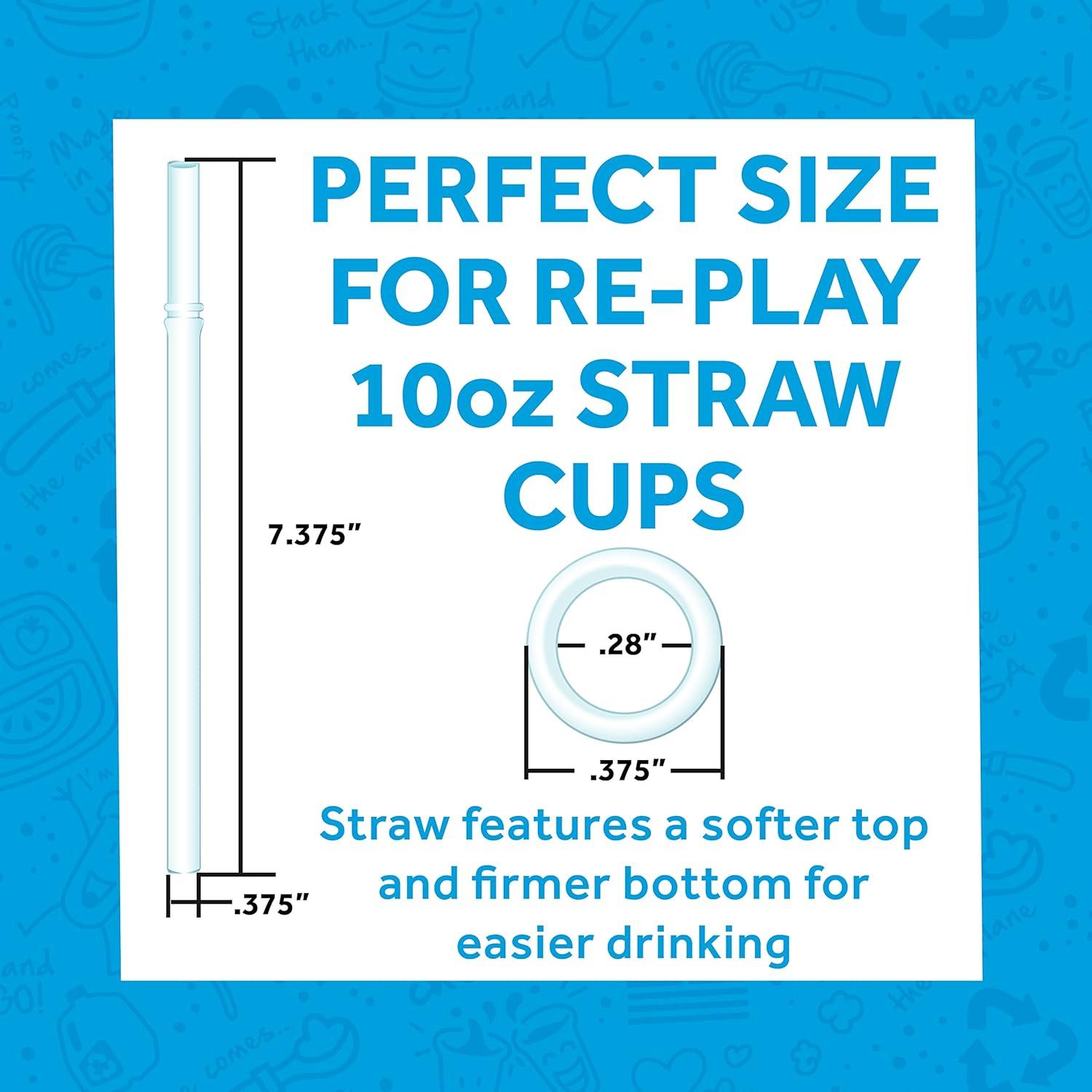 Re-Play Reusable Straw  Family Tableware Made in the USA