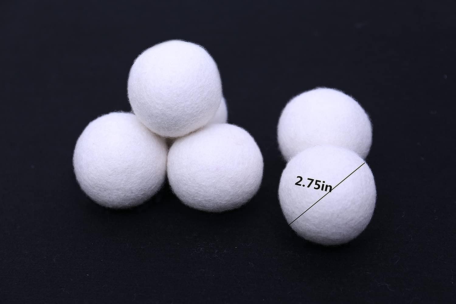 Wool Dryer Balls 6-Pack, XL Premium - Thumbnail 4