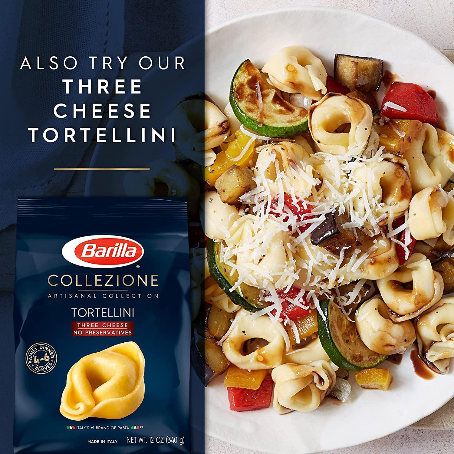Barilla Collezione Cheese & Spinach Tortellini Pasta 12 Ounce Bag 6
