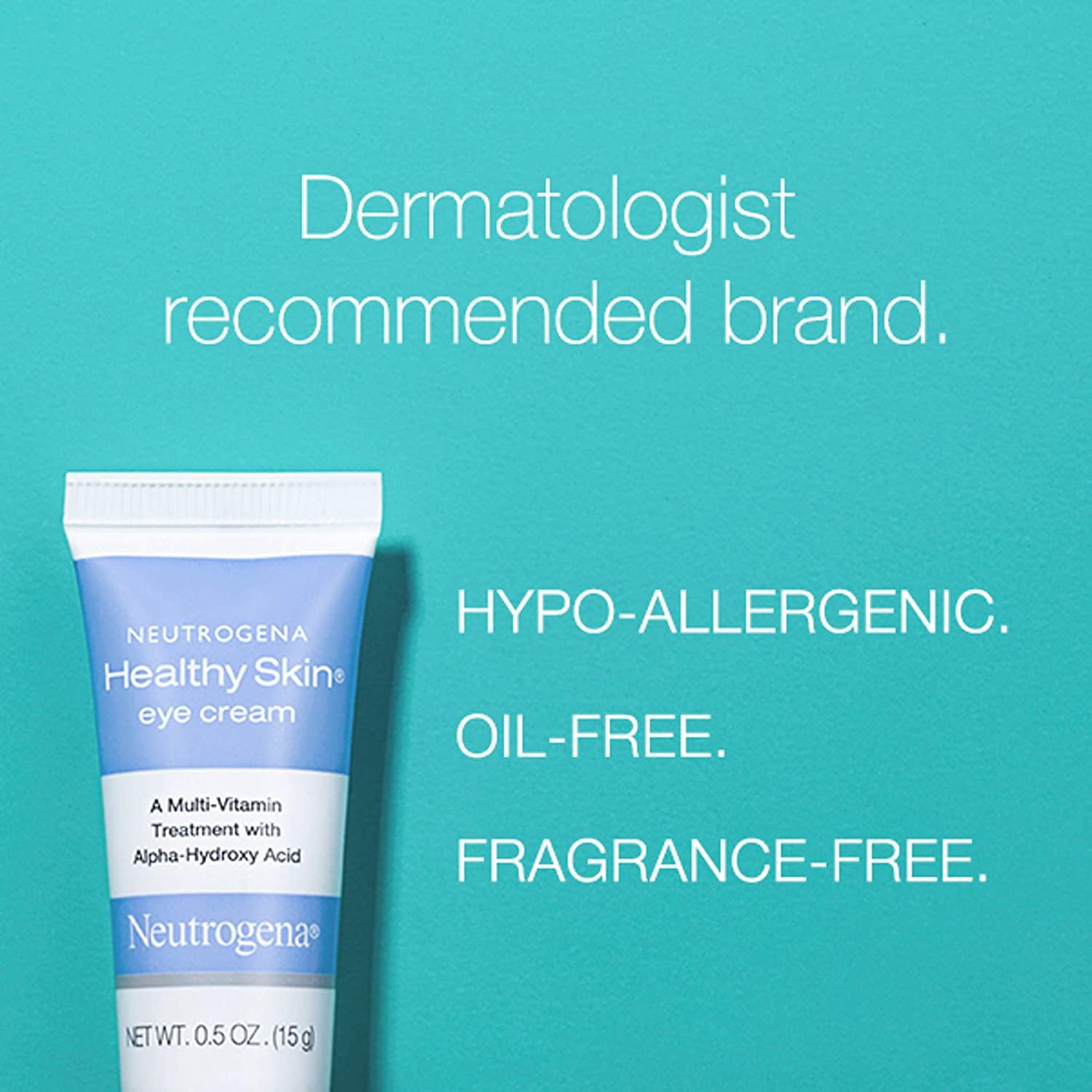 Neutrogena Healthy Skin AntiWrinkle Eye Cream with Alpha Hydroxy Acid