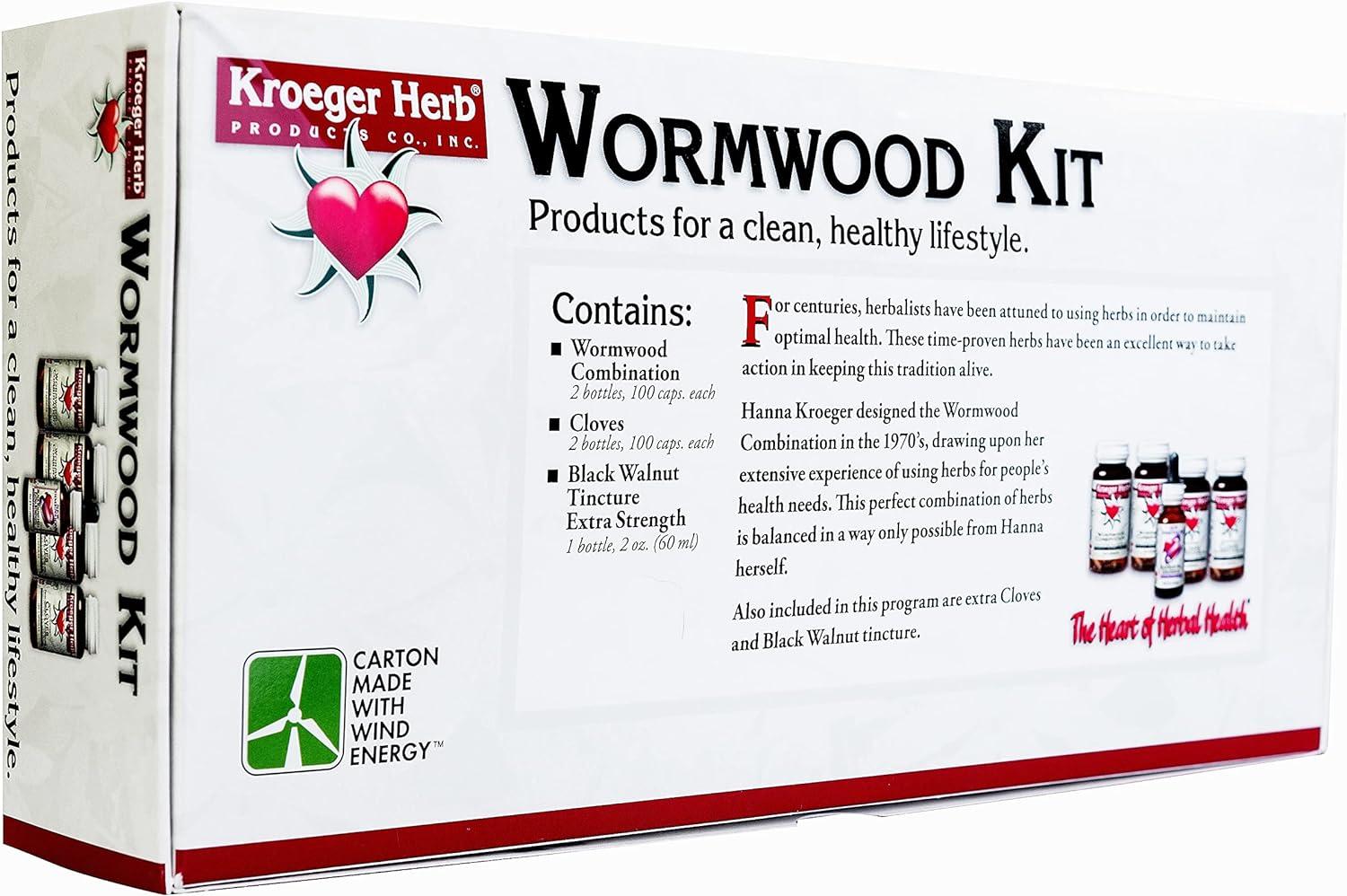 Wormwood Kit 5 Piece Kit Kroeger Herb Co 5 Count (Pack of 1)