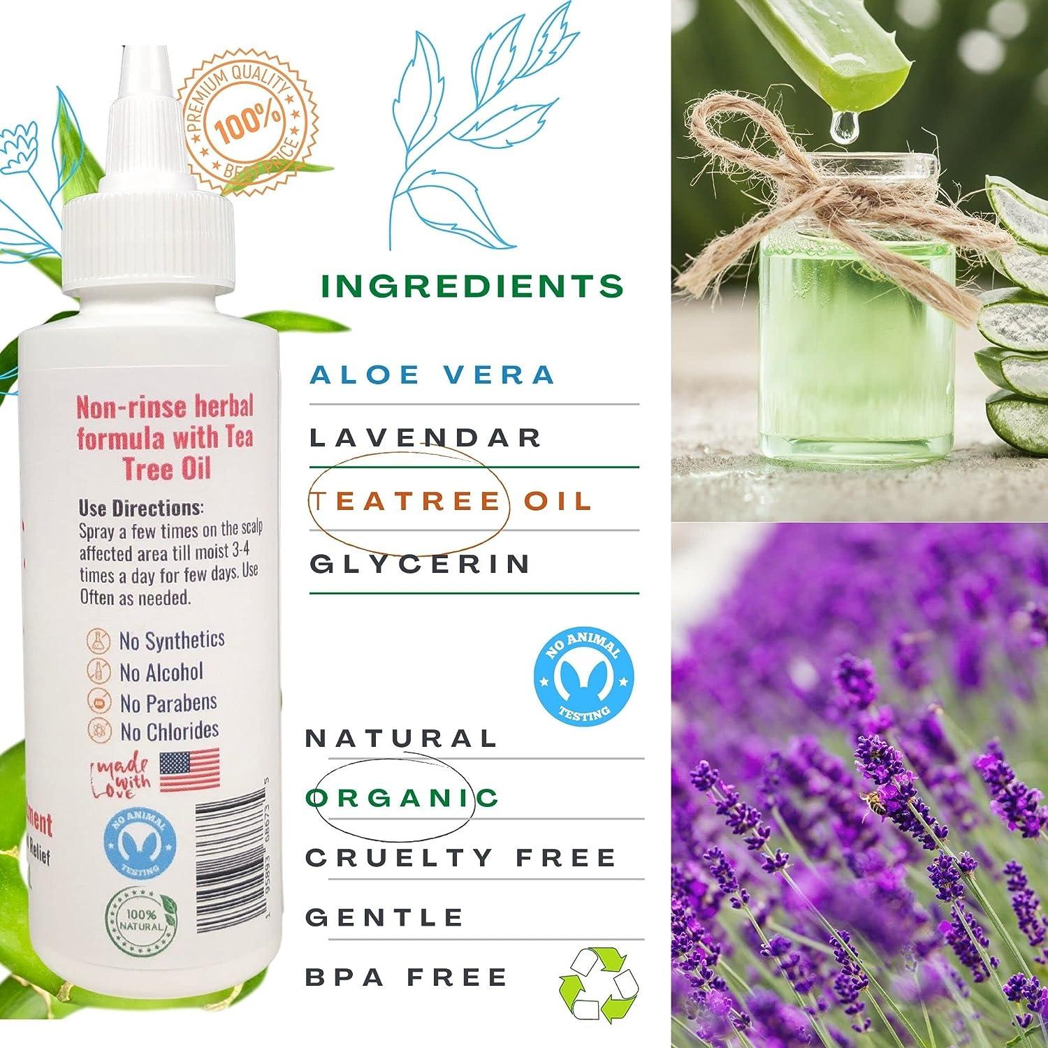 All Natural Lice Treatment. Powerful Herbs Infused Lice Treatment Extra