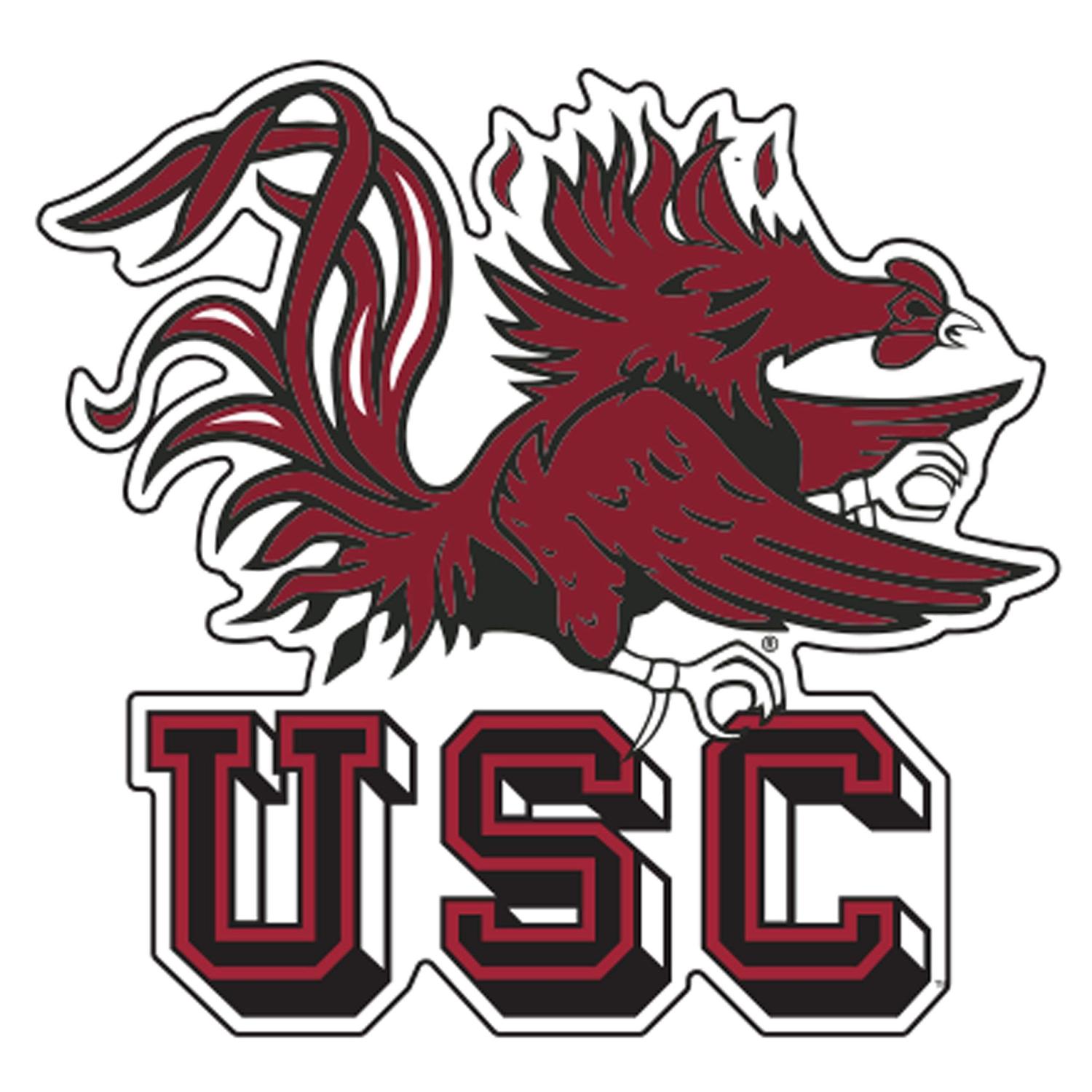 Craftique South Carolina Gamecock USC Decal (4'') Officially Licensed