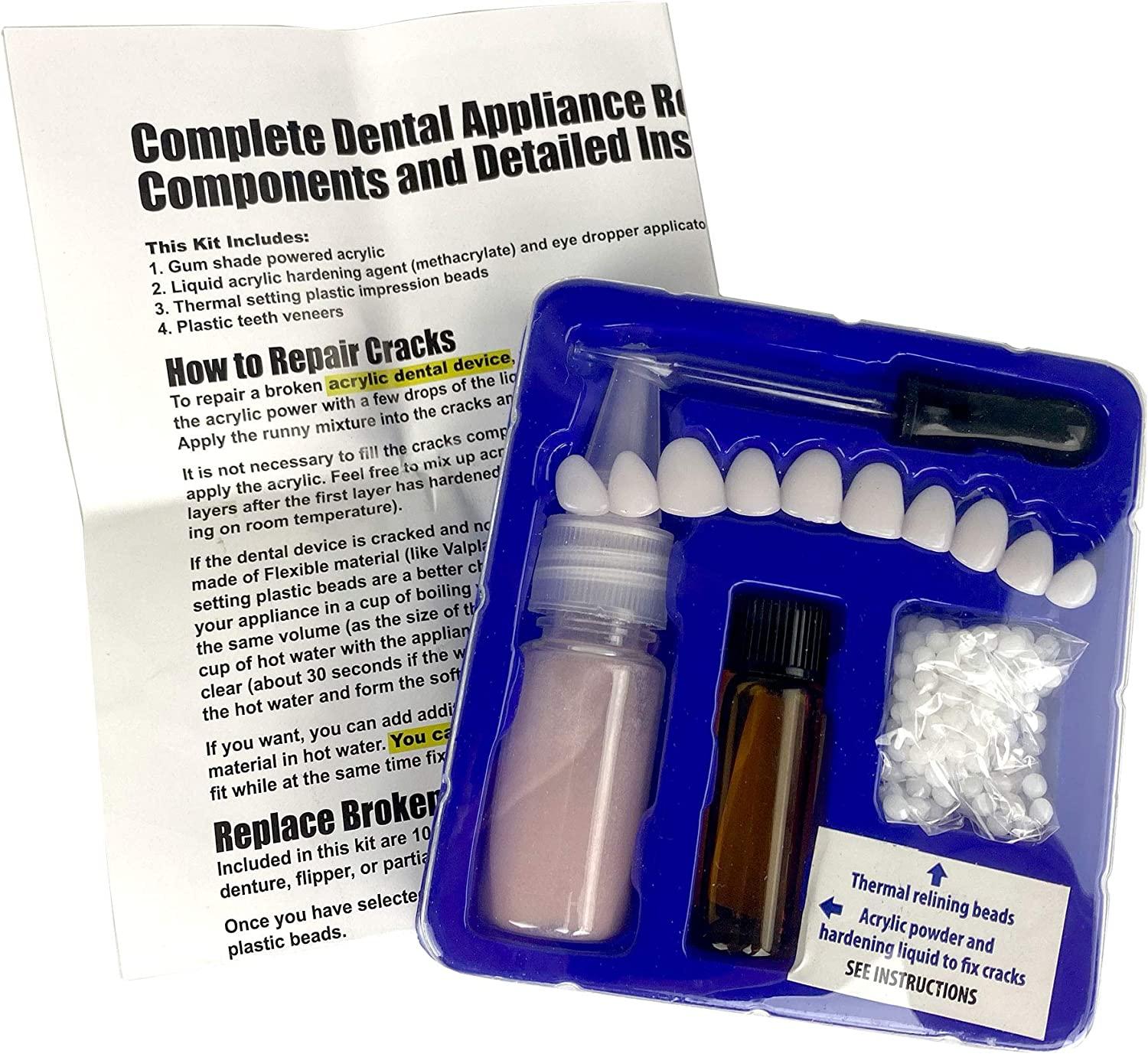 Instant Smile Denture Repair Kit Multi Purpose Solution for Quick Fixes