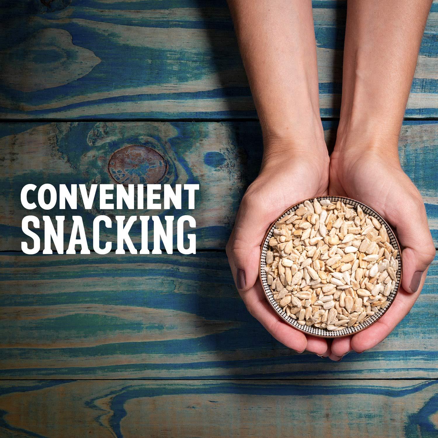 DAVID SEEDS Roasted and Salted Original Sunflower Kernels, 3.75 oz, 12 Pack 3.75 Ounce (Pack of 12)