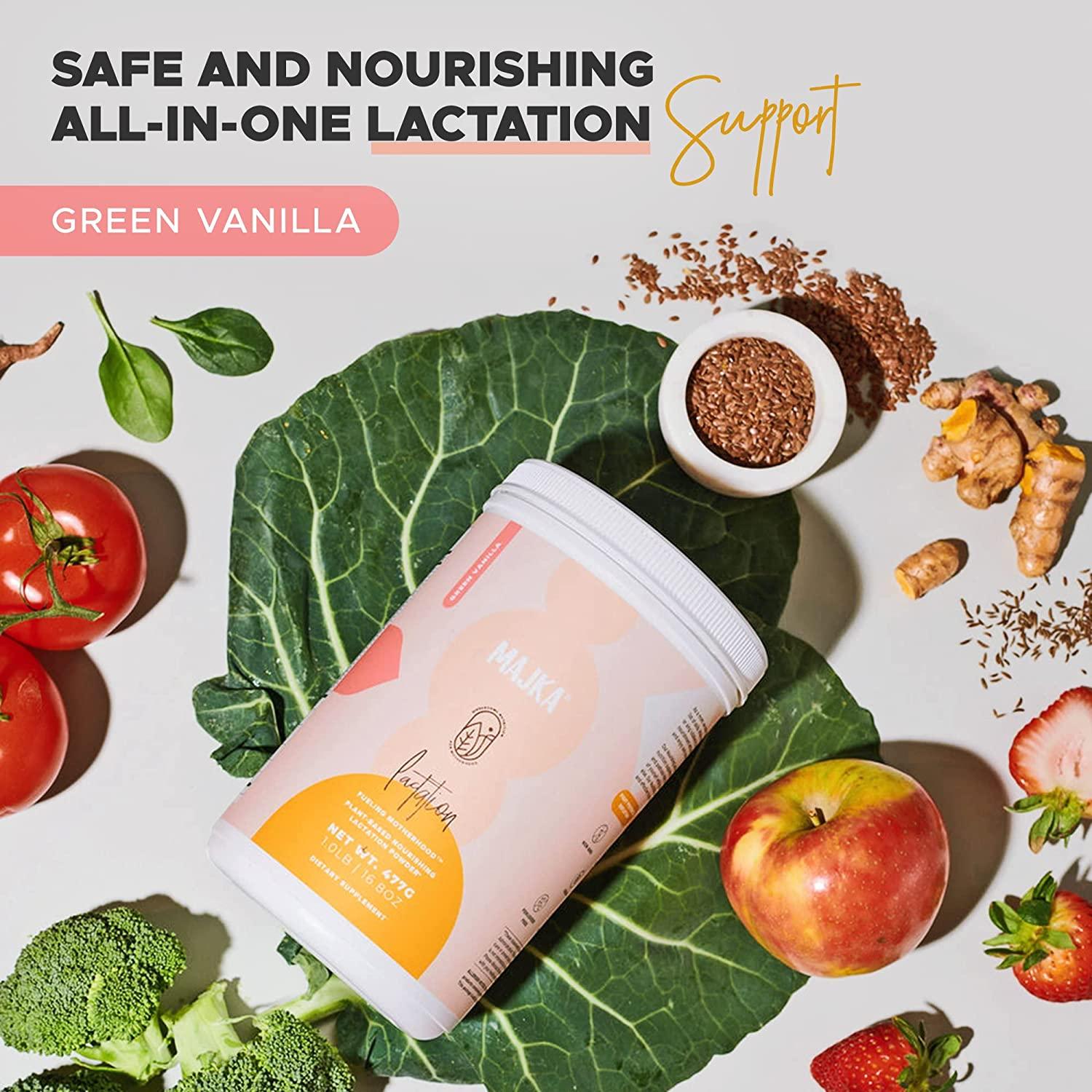 Majka Organic Lactation Protein Powder Breastfeeding Safe Supplement