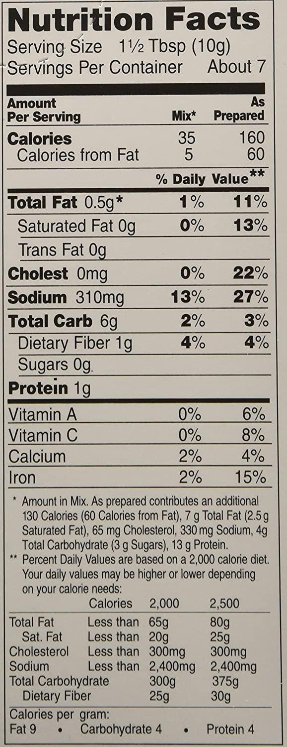 Tempo Italian Meatball Mix 12Count Box of 2.75 oz Packets