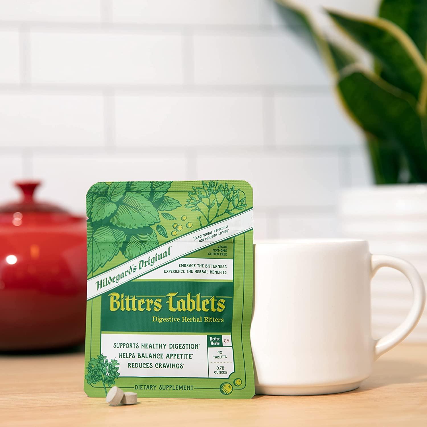 Hildegard's Original Bitters Tablets Ancient Herbal Remedy for Fasting