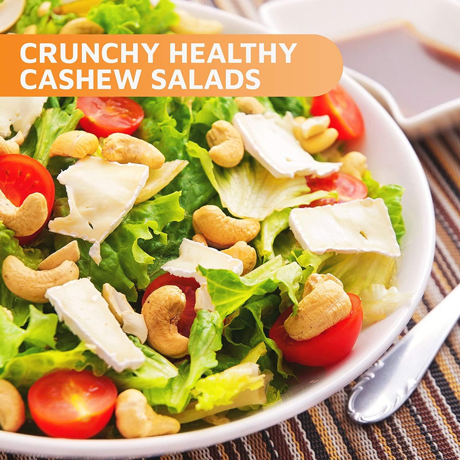 Oh! Nuts Dry Roasted Salted Cashews Fresh, Finely Salted, & Healthy