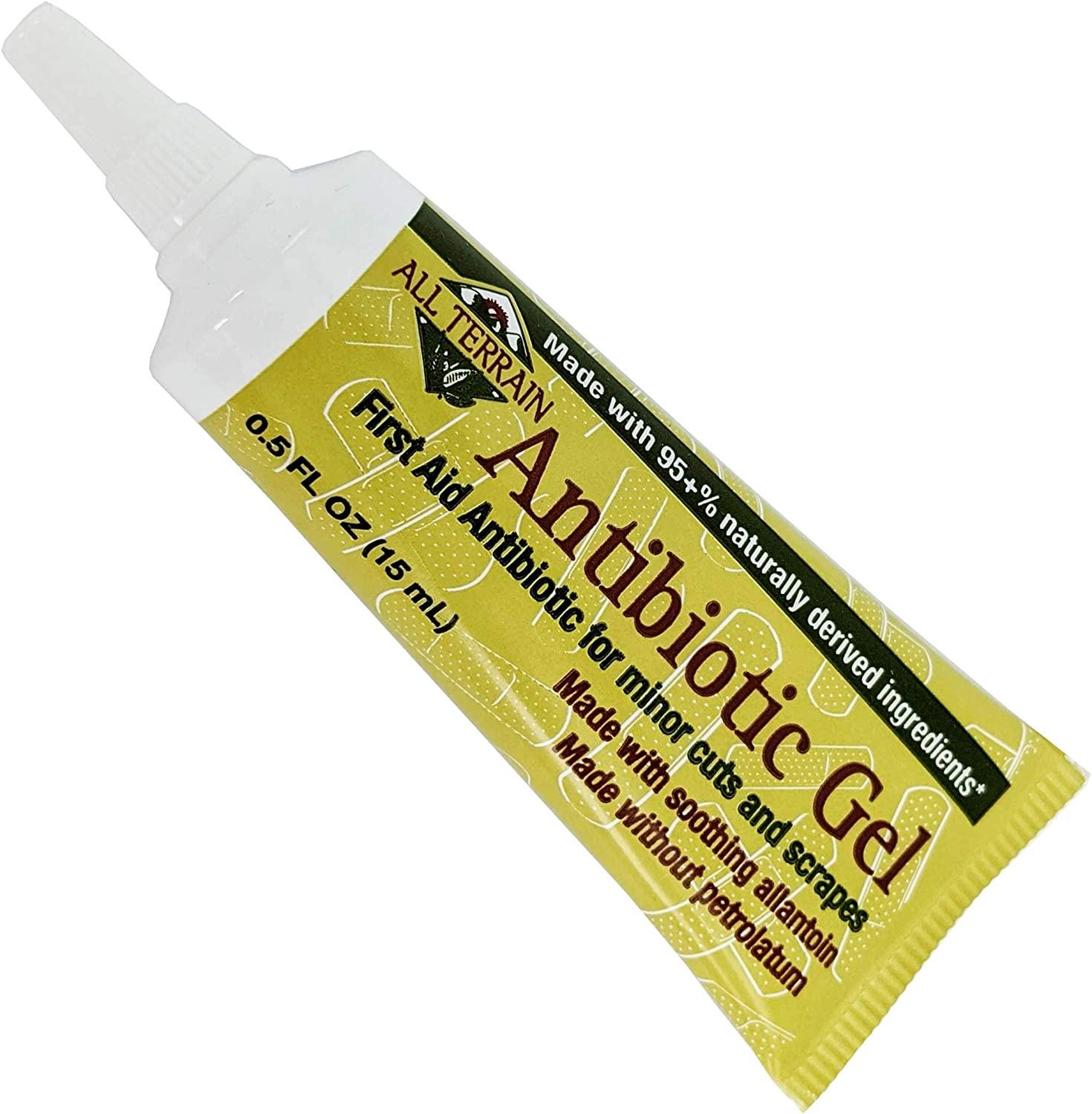 All Terrain Antibiotic Gel Natural First Aid with Bacitracin