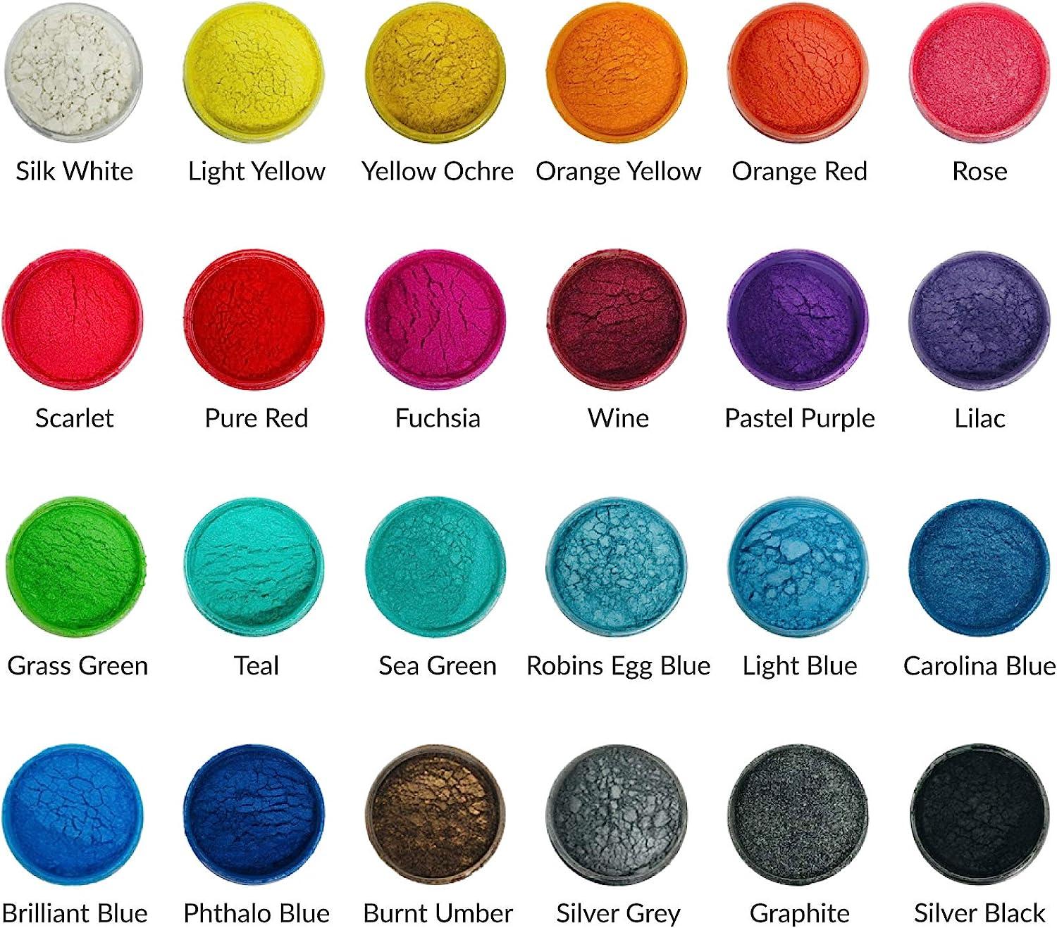 Hippie Crafter Acrylic Pouring Paint 24 Color Set