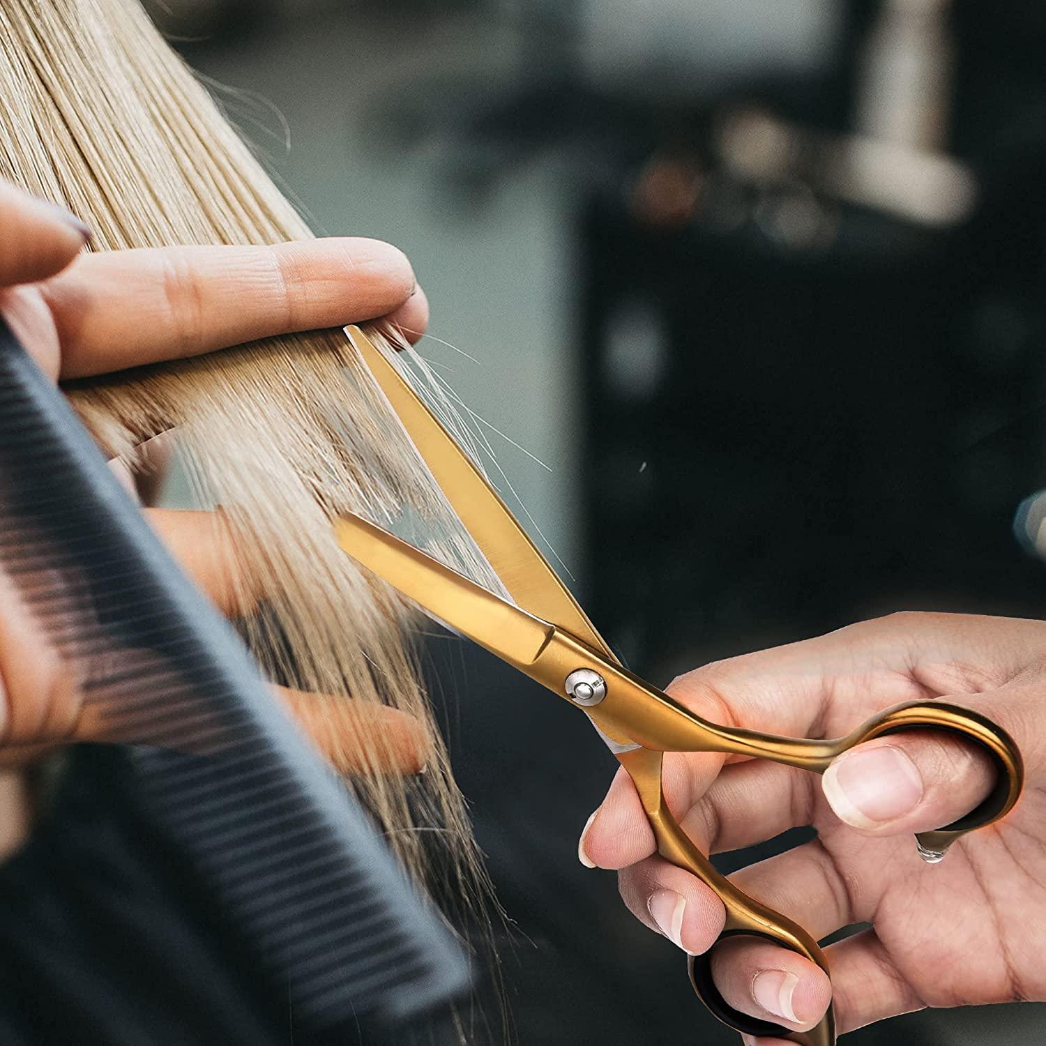 Hair Cutting Scissors, ULG Hair Shears 6.5 inch Hairdressing Hair