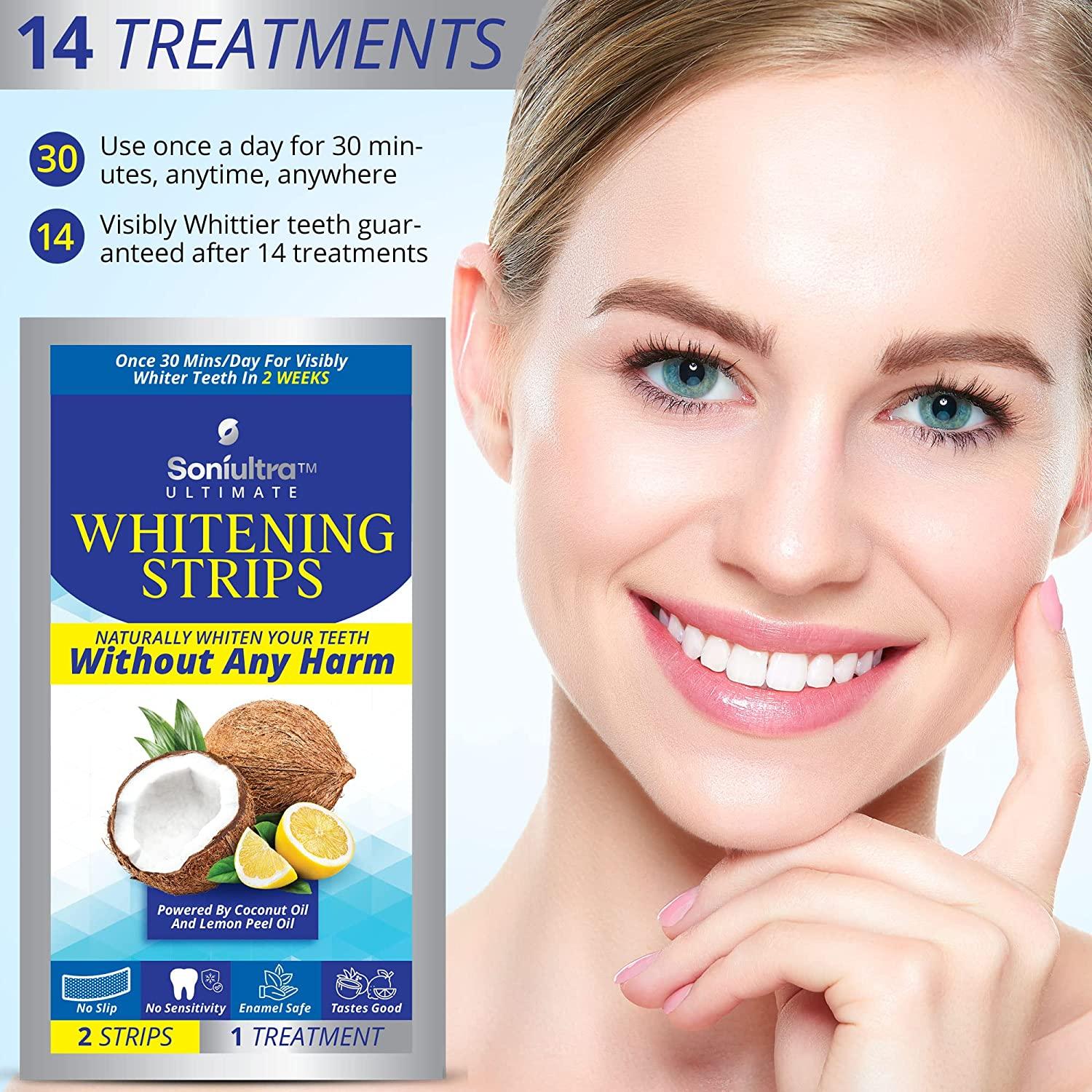 Teeth Whitening Strip 28 Whitening Strips No Sensitivity White Strips
