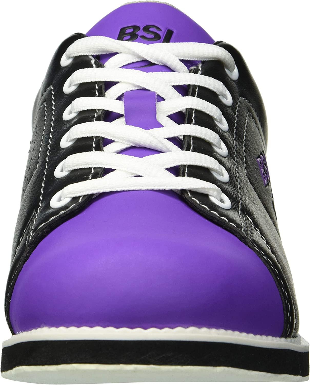 BSI Women's Classic Bowling Shoe 5.0 Black/Purple Stylish and