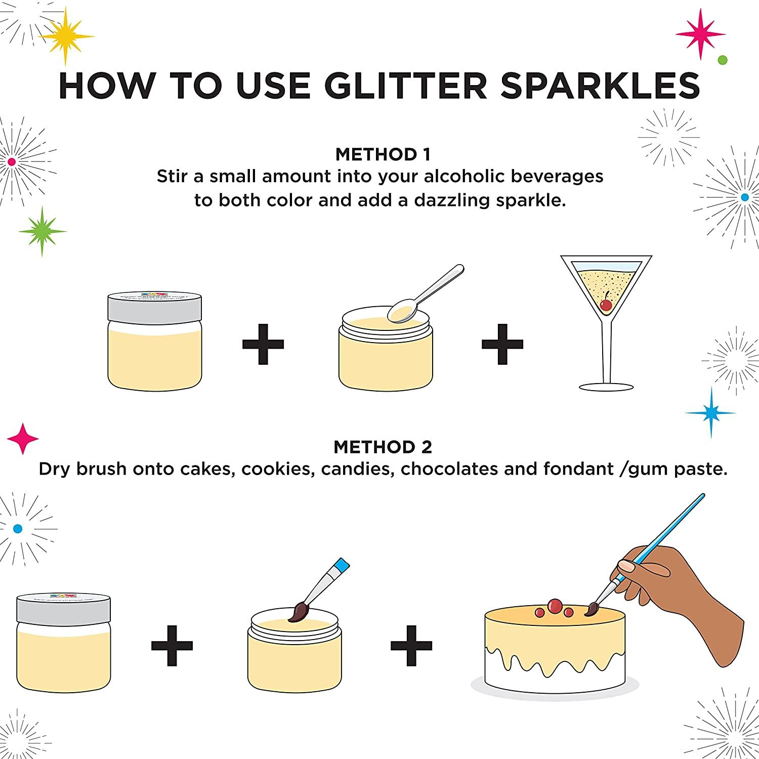 Edible Glitter! Recipe - (4.5/5)