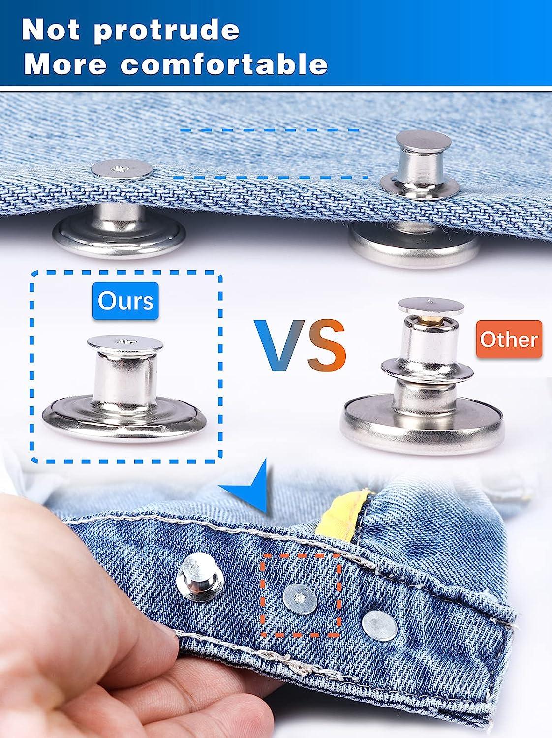 4pcs Pants Waist Tightener & Size Adjustment Buckle, Clothes Fixed Pin For  Diy Clothing Accessories