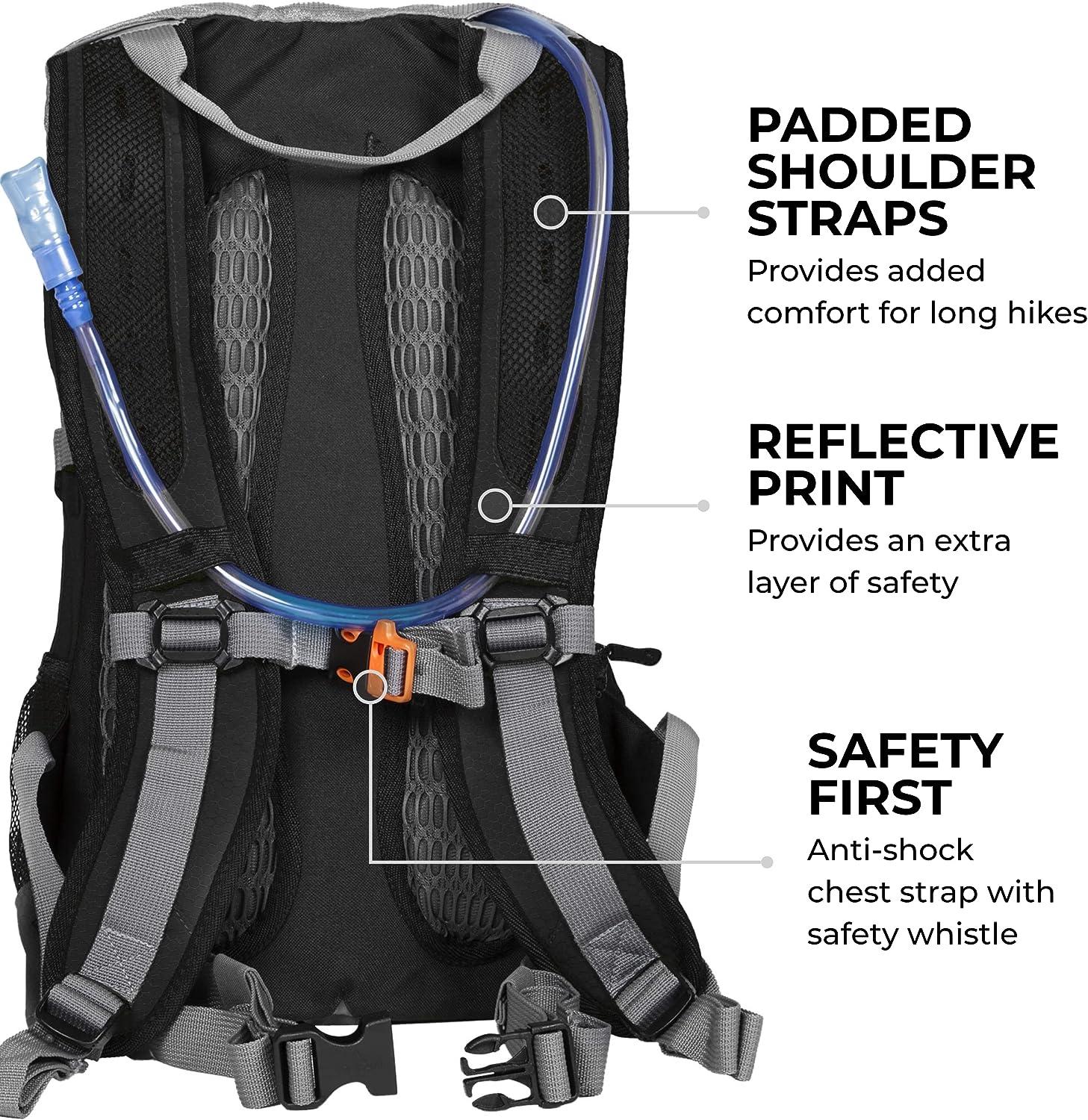 TETON Sports Oasis 18L Hydration Pack with Free 2Liter water bladder