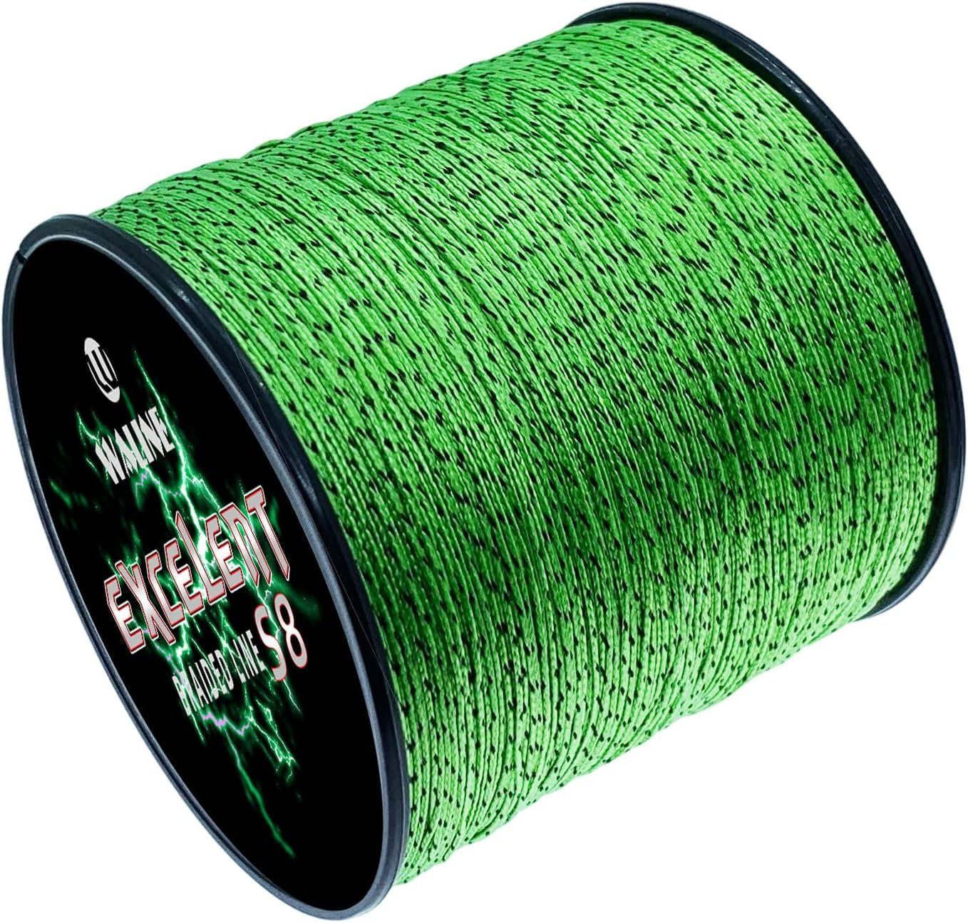 Waline 8 Strands Super Strong PE Braided Fishing Line - 20LB 40LB 50LB 60LB (Neon Green & Black) - 300m (328YDS) - Durable 8-Fold Fishing Cord | Buy Now with Express International Delivery | GoSupps.com Waline 8 Strands Super Strong PE Braided Fishing Line - 20LB 40LB 50LB 60LB (Neon Green & Black) - 300m (328YDS) - Durable 8-Fold Fishing Cord | Buy Now with Express International Delivery | GoSupps.com