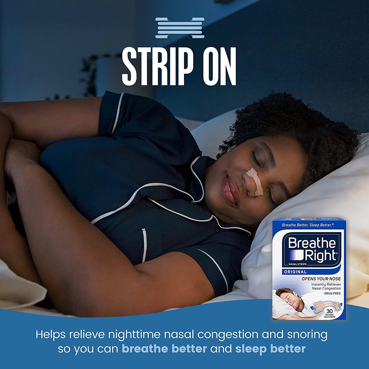 Breathe Right Nasal Strips to Resolve Nasal Obstruction 