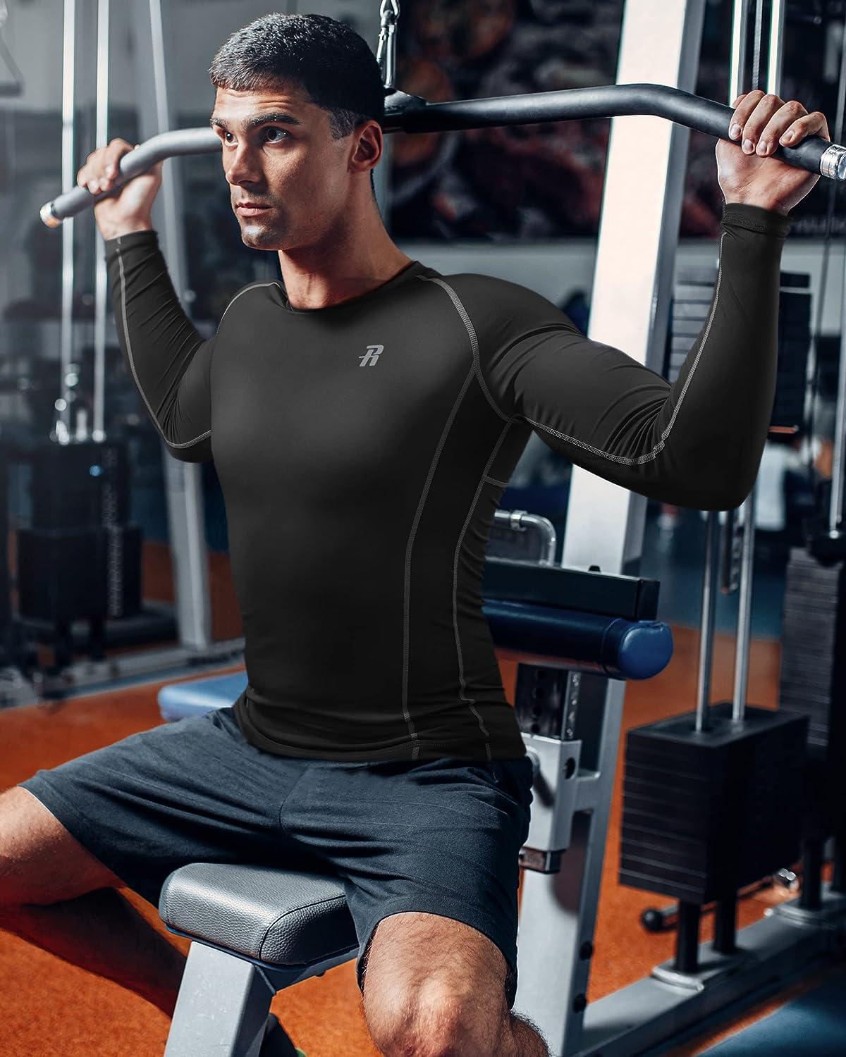 Workout Men Quick Dry, Gym Accessories Men, Compression T-shirt