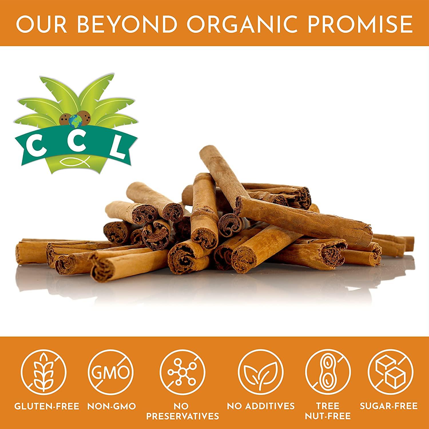 Organic Ceylon Cinnamon Powder 1 lb True Raw Ground Sri Lanka