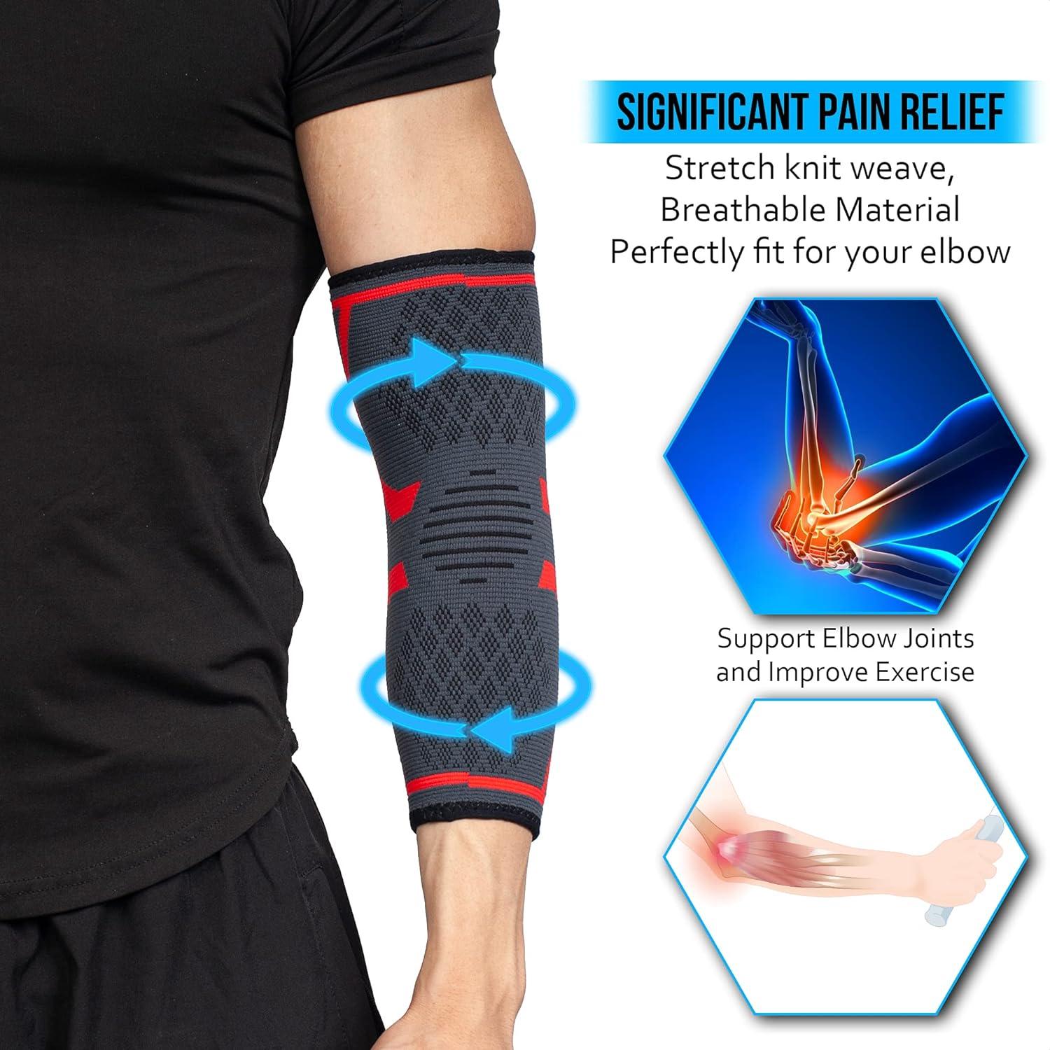 360 Relief Maniche Compressione Polpaccio | S (22-27 Cm) | Coppia + Sacco Rete | Per Recupero Muscolare E Circolazione | Nero - 2