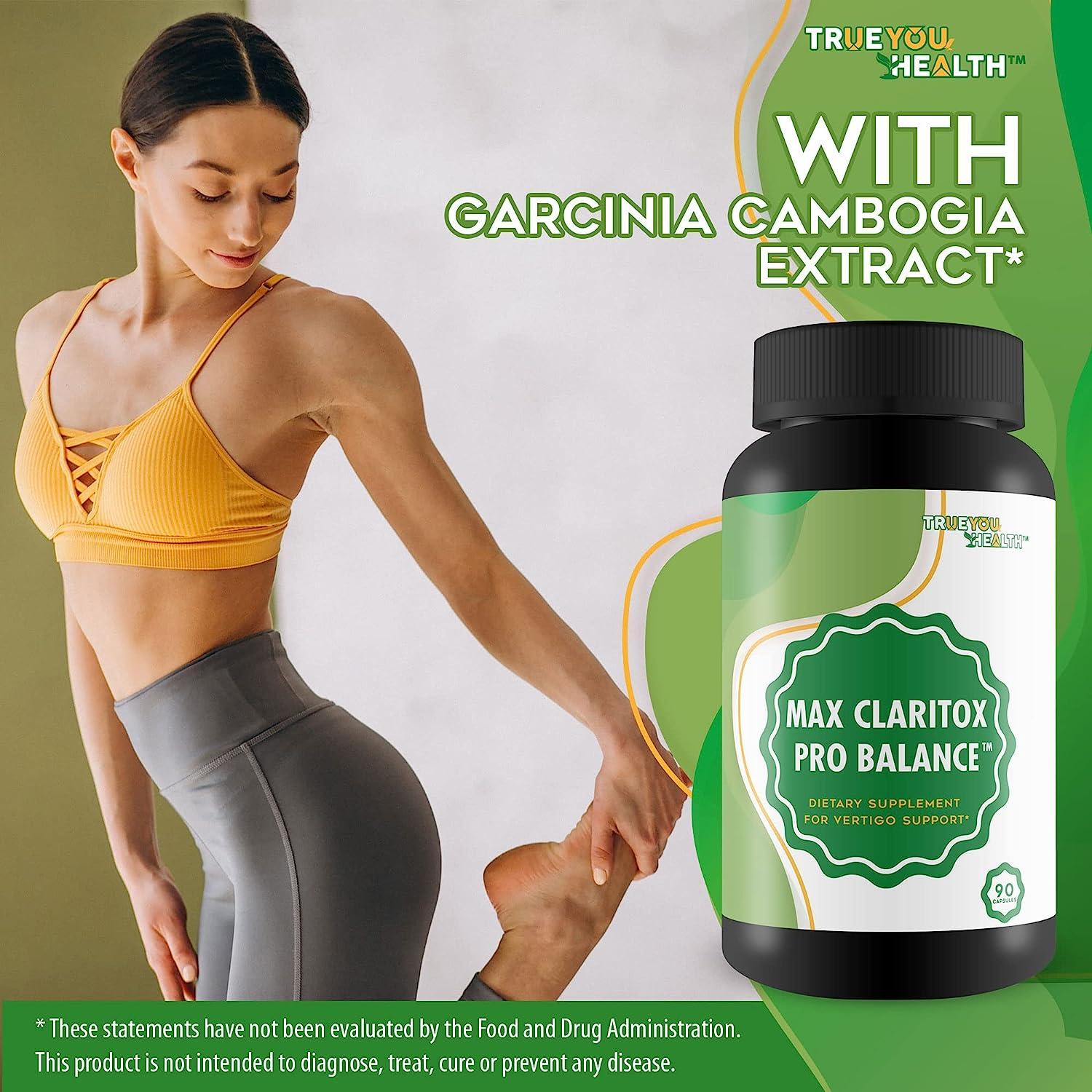 Max Claritox Pro Balance Natural Vertigo Support Supplement for