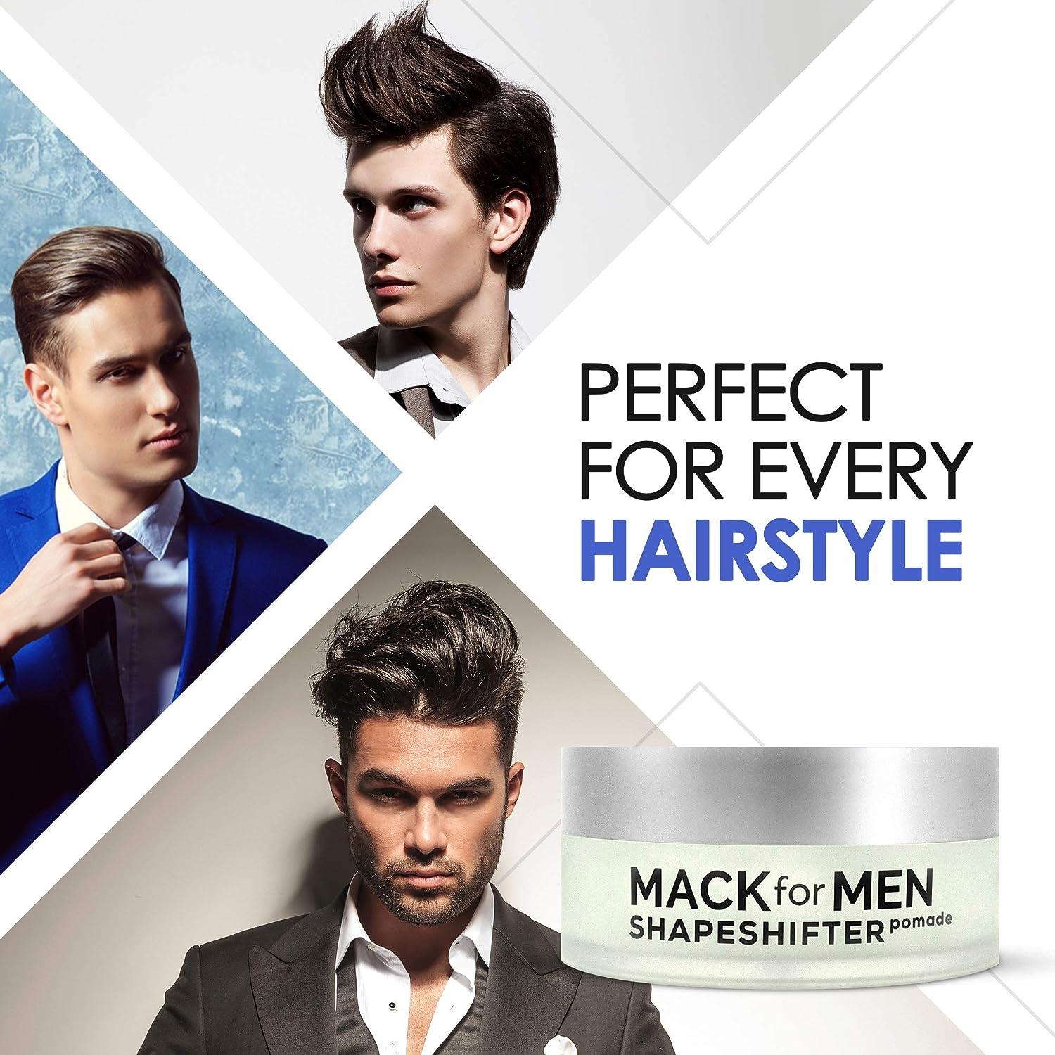 Mack for Men ShapeShifter Premium Hair Pomade for Men Strong Hold