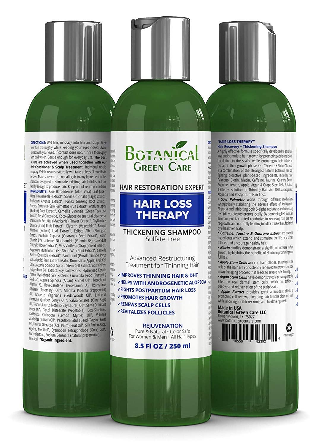 Hair Growth Anti Hair Loss SulfateFree SHAMPOO Hair Loss Therapy