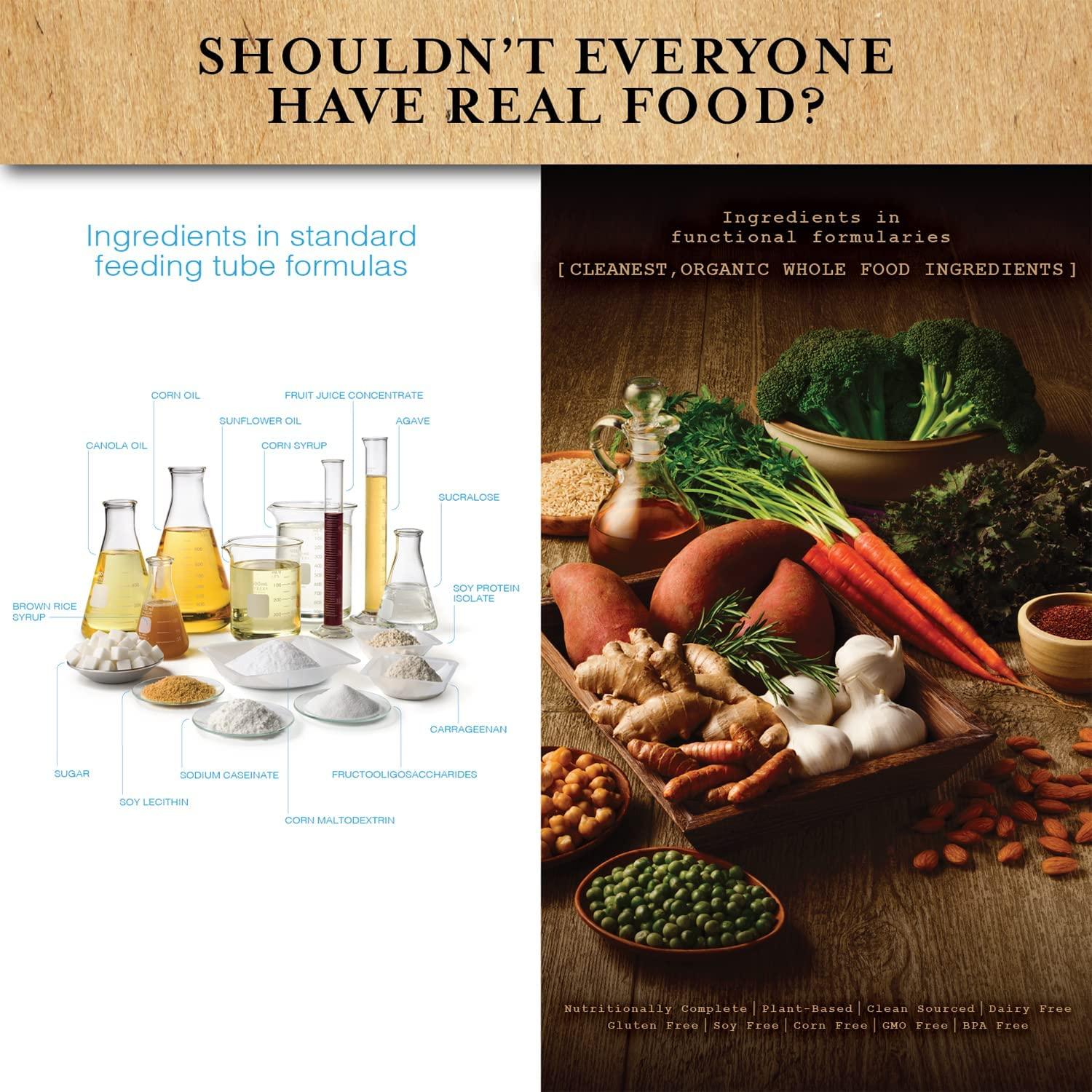 Functional Formularies Liquid Hope Organic Tube Feeding Formula And Nutritional Meal Replacement